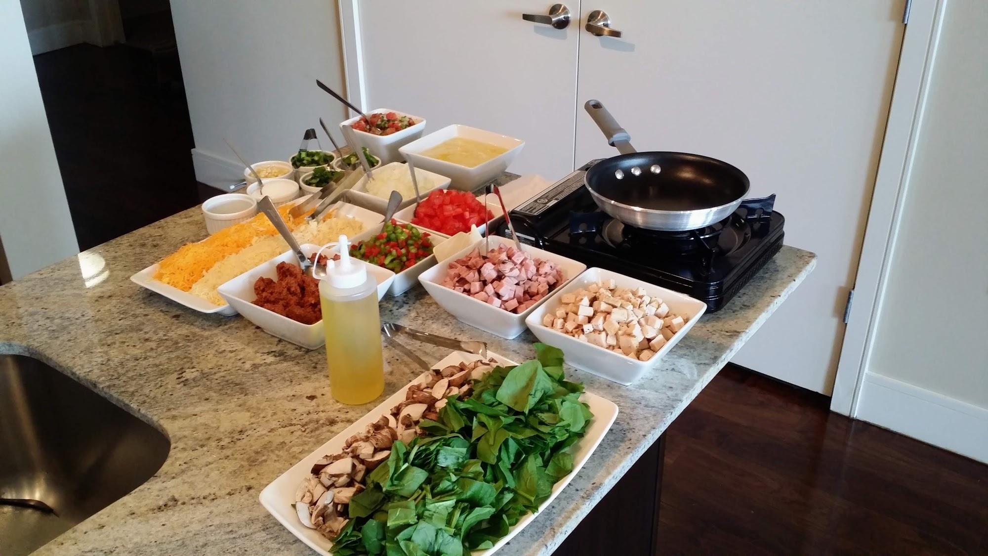Chef B Services Menu