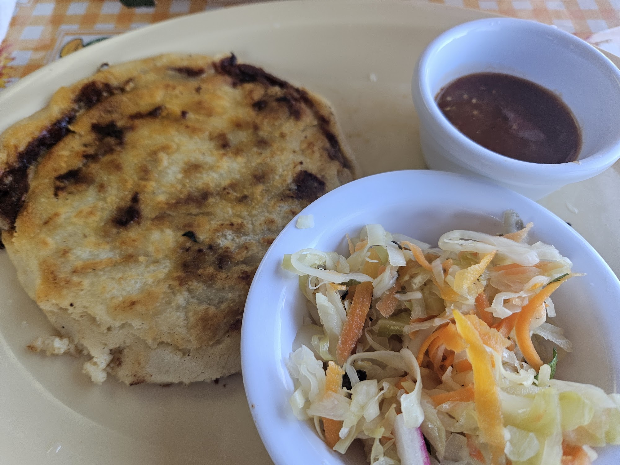 Pupusas Dora Menu