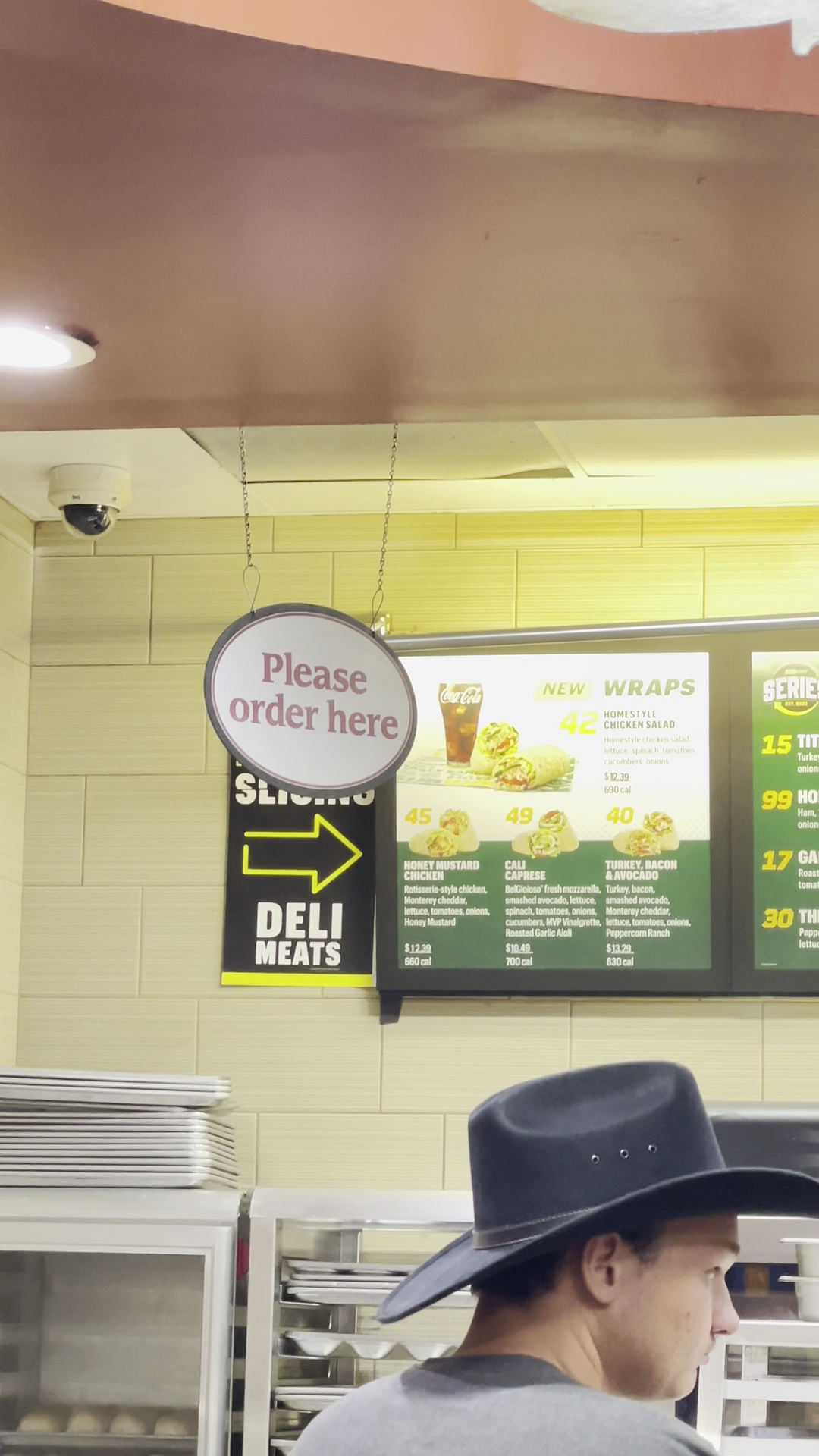 Subway Menu