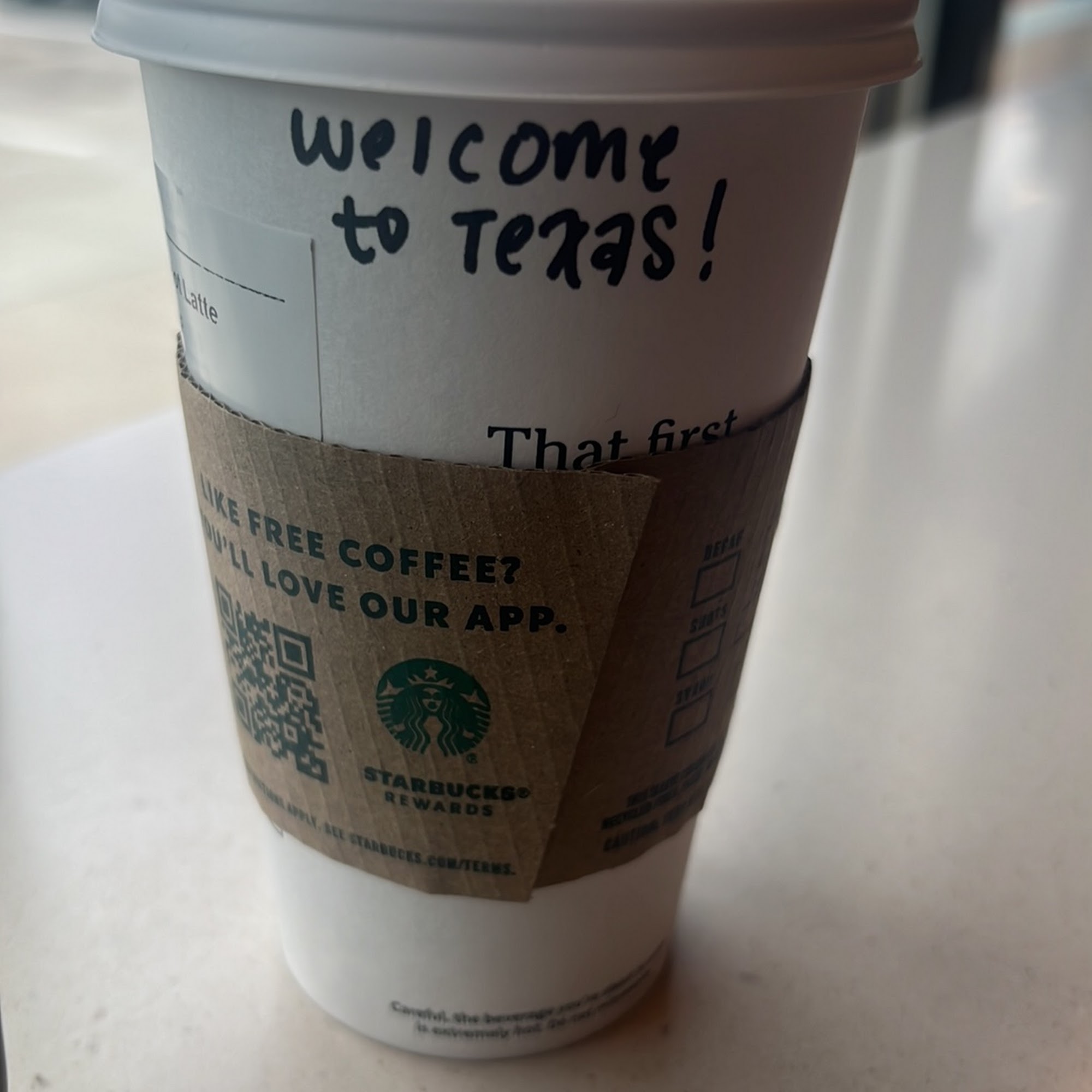 Starbucks Coffee Company Van