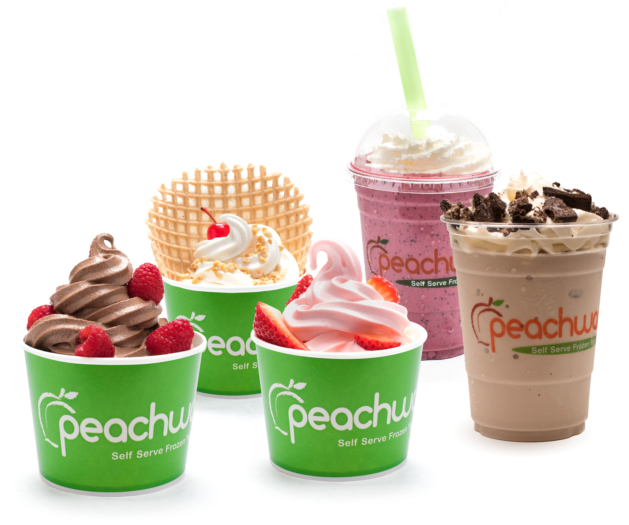 Peachwave Frozen Yogurt, Hewitt, TX Menu