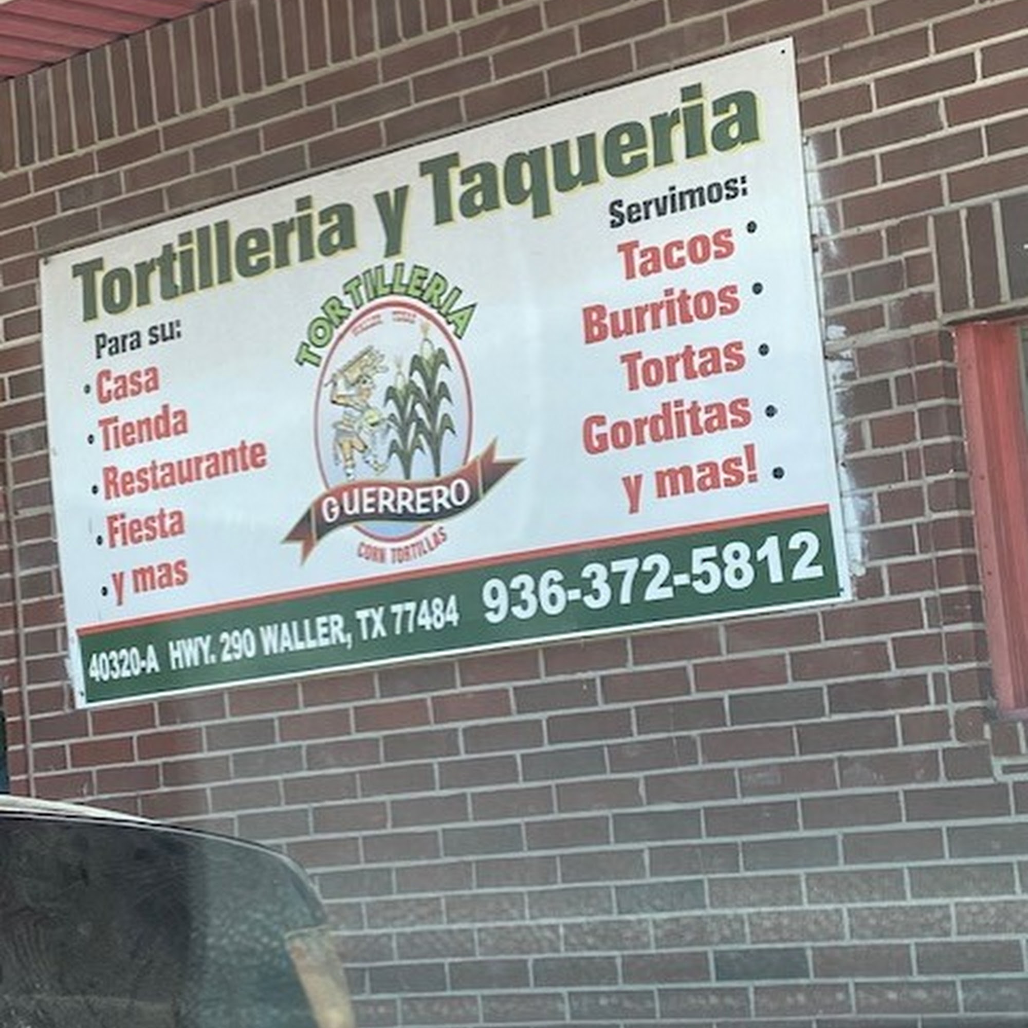 Tortilleria Guerrero 40320 US-290 BUS, Waller