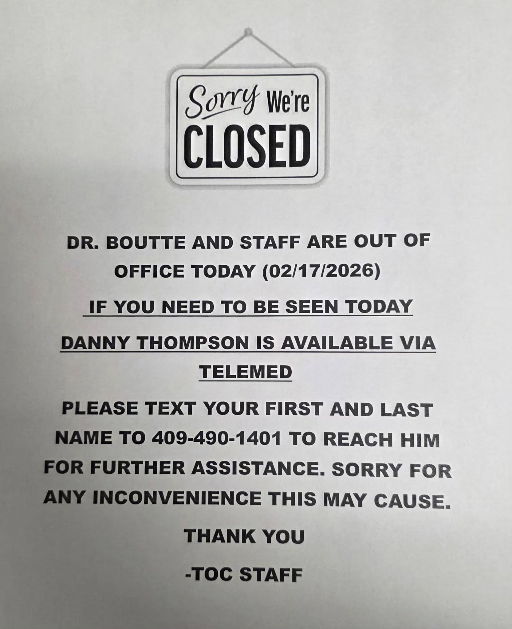 Thompson Outpatient Clinic