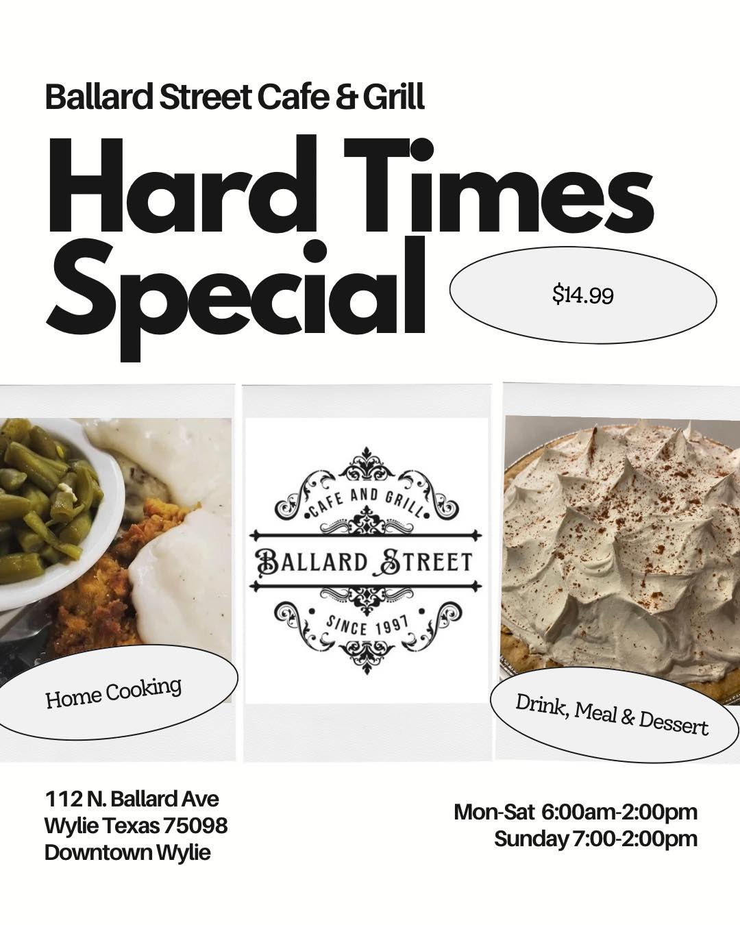 Ballard Street Cafe and Grill Wylie