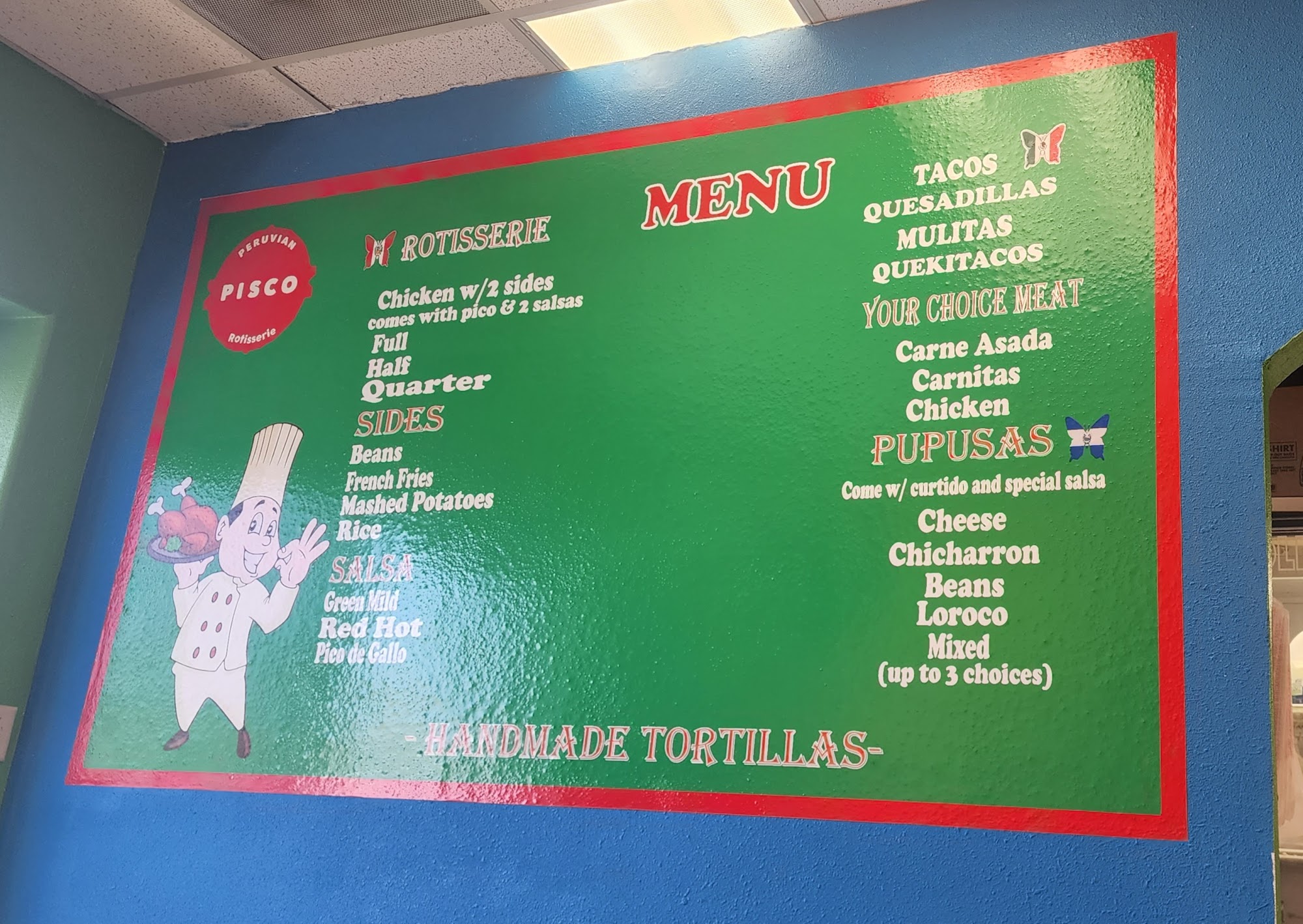 El Bolson Menu