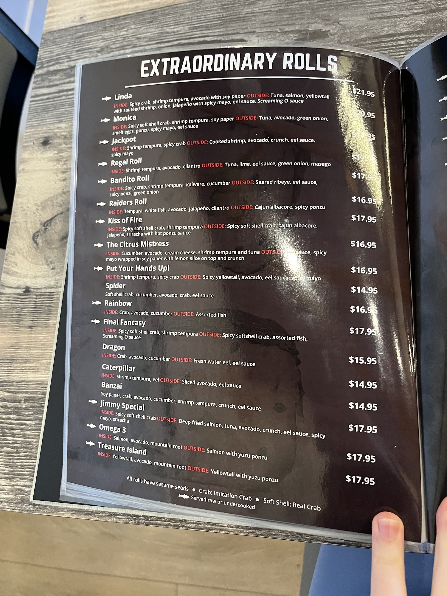 Kabuto Sushi and Ramen Menu