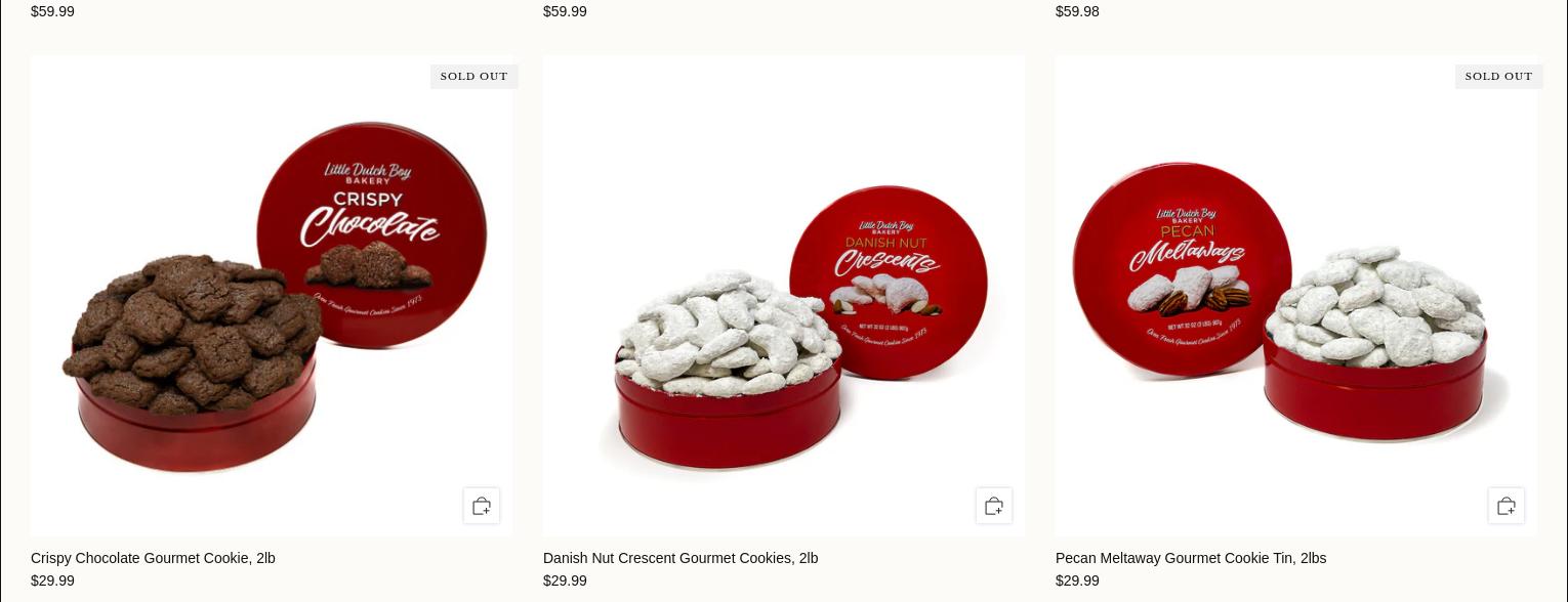 Little Dutch Boy Bakeries Inc Menu