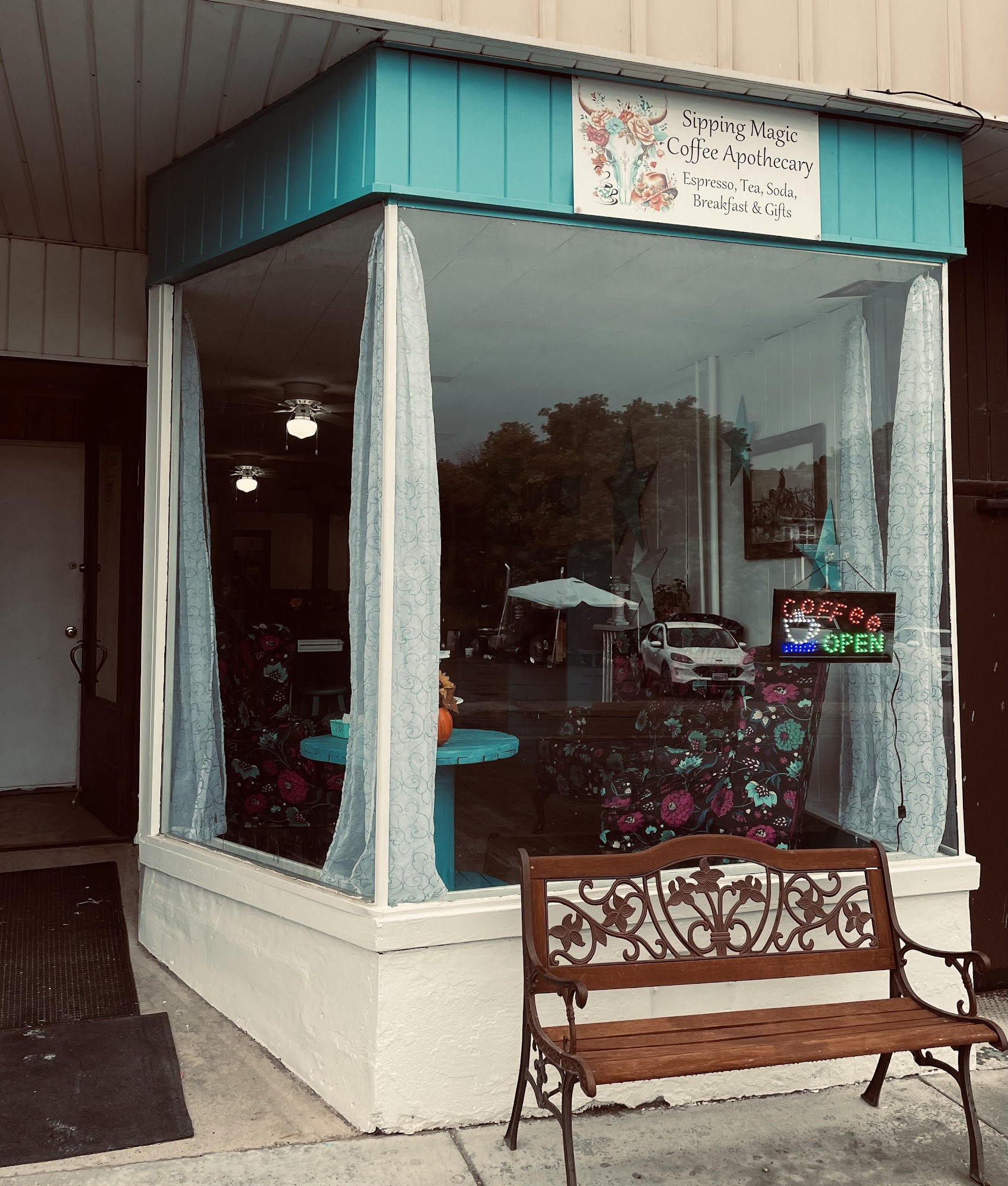 Sipping Magic Coffee Apothecary Menu