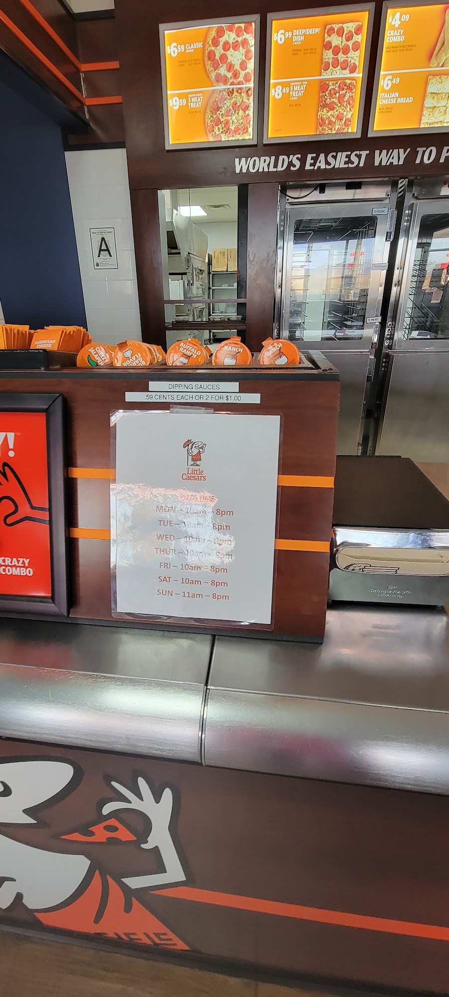 Little Caesars Pizza Menu