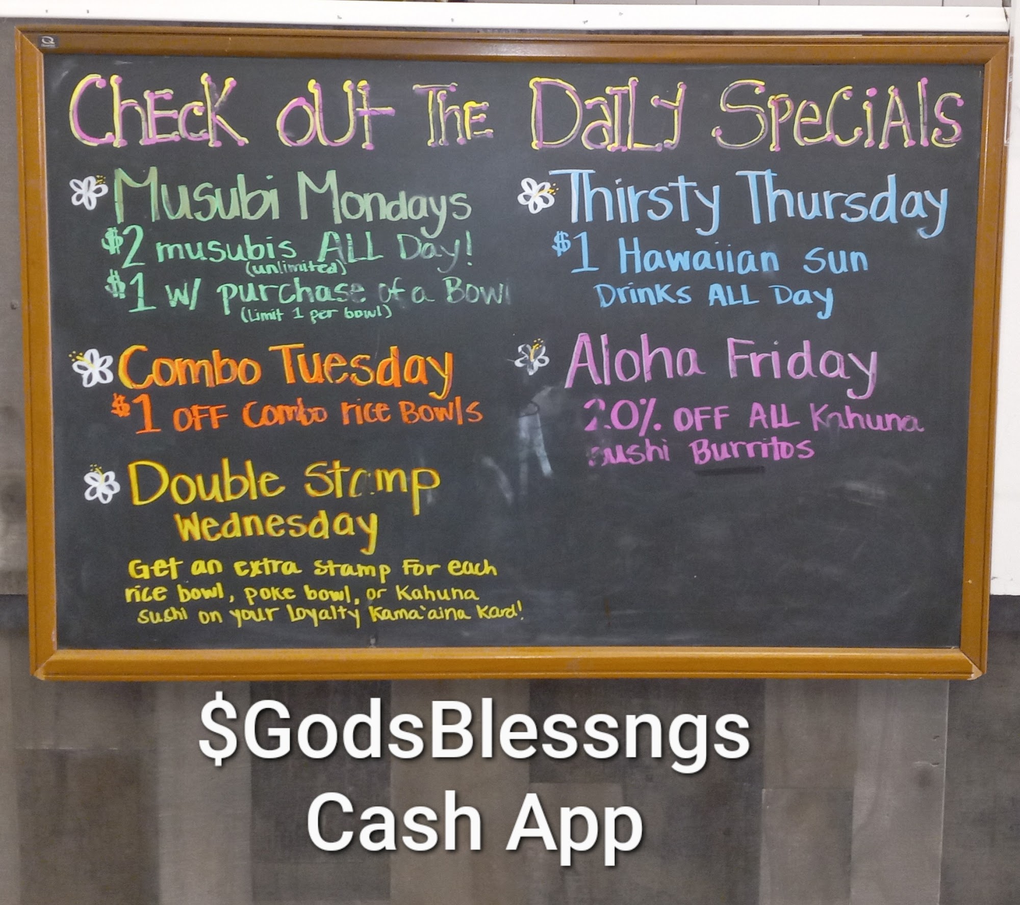 808 Island Eatery Menu