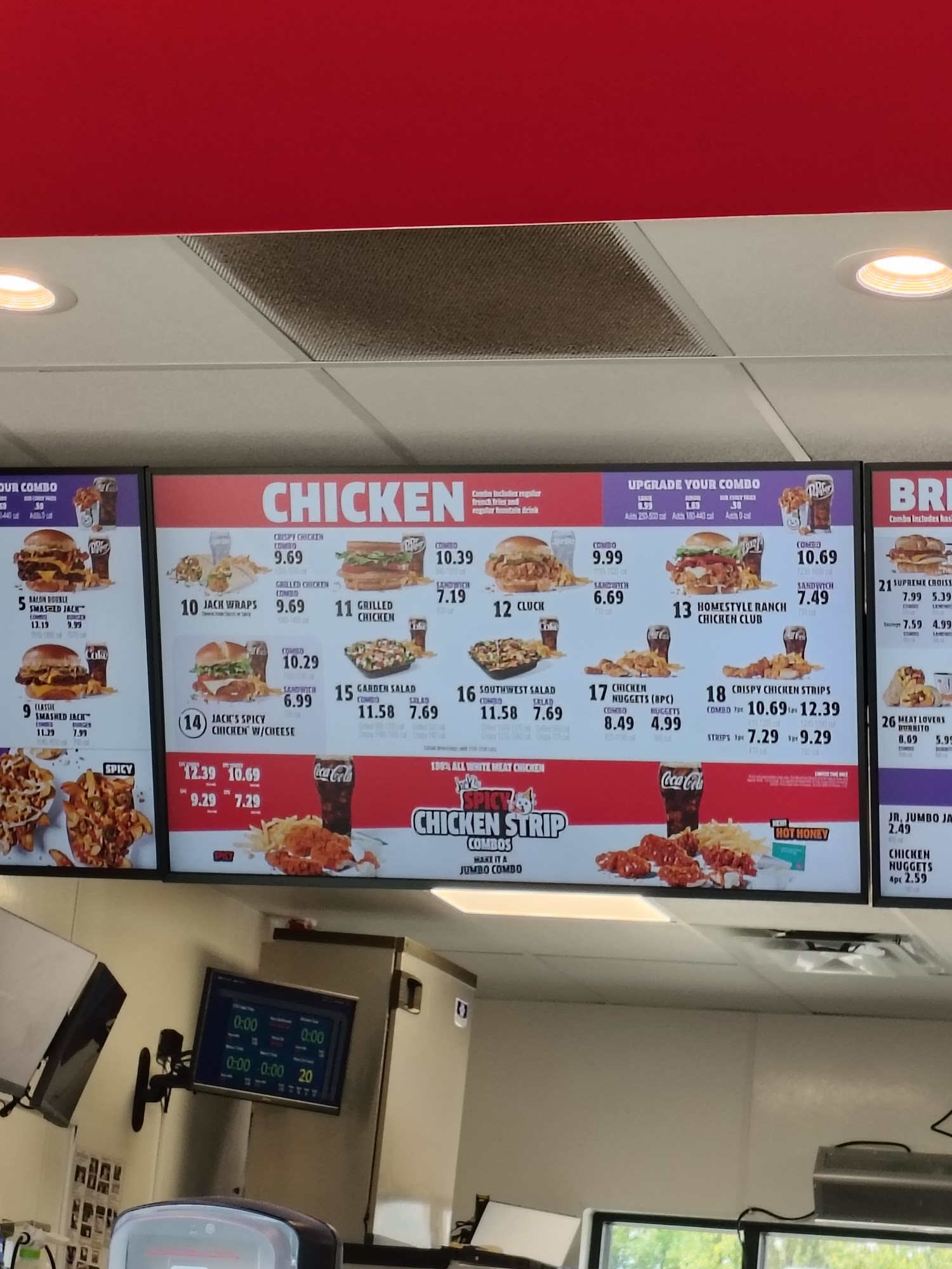 Jack in the Box Menu