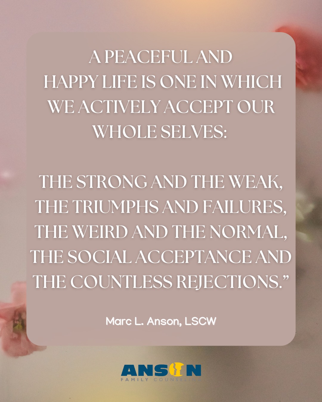 Anson Family Counseling - Logan