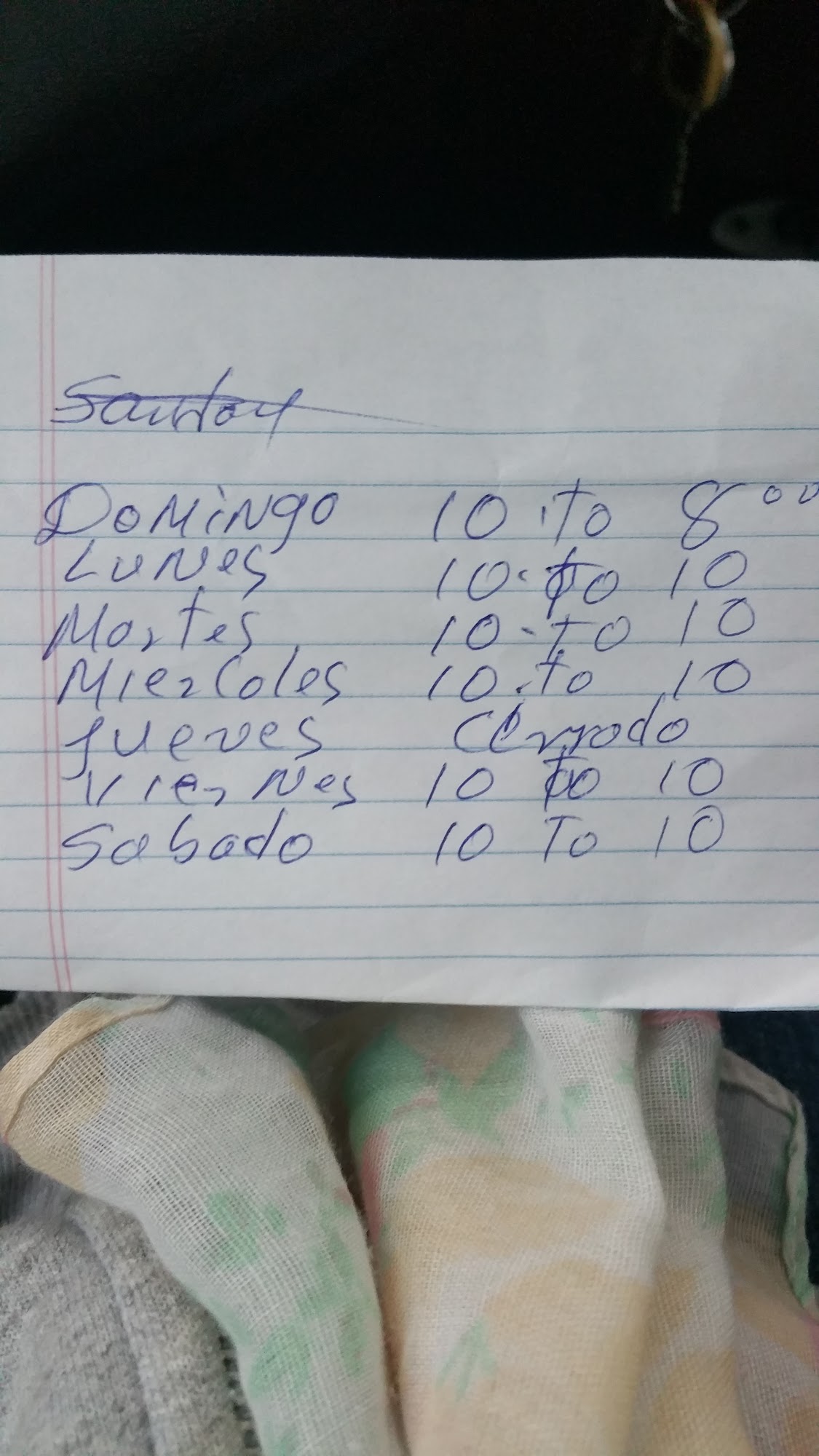 La Chaca Mexican Grill Menu