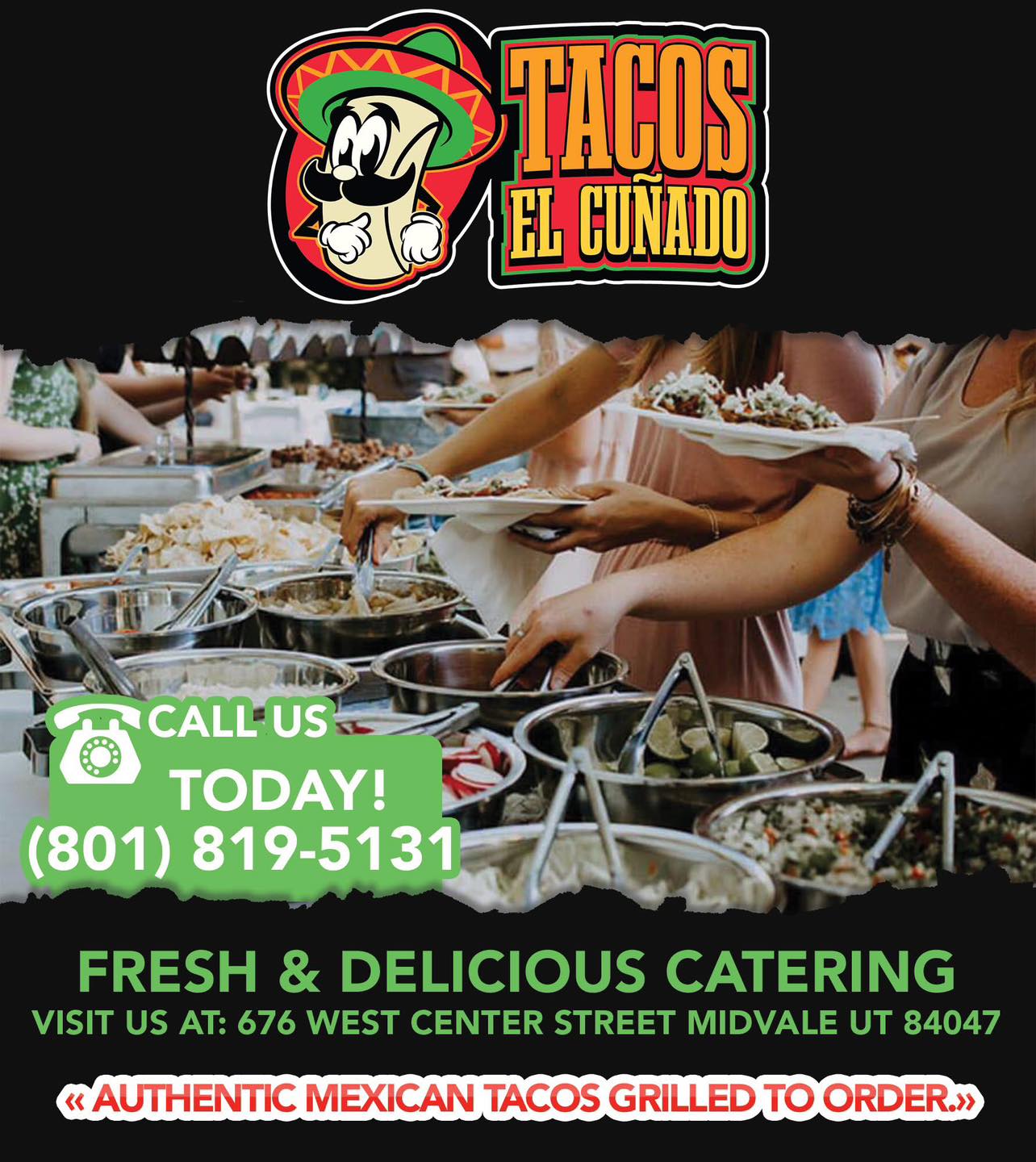 Tacos el Cuñado Taco Stand Menu