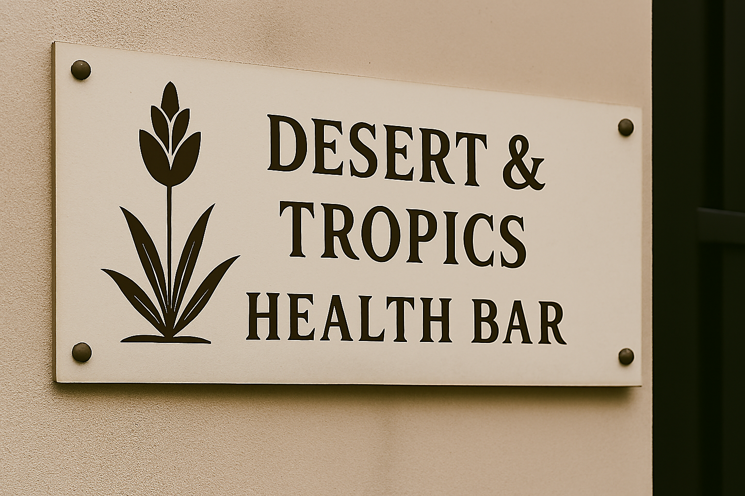 Desert and Tropics Health Bar Menu