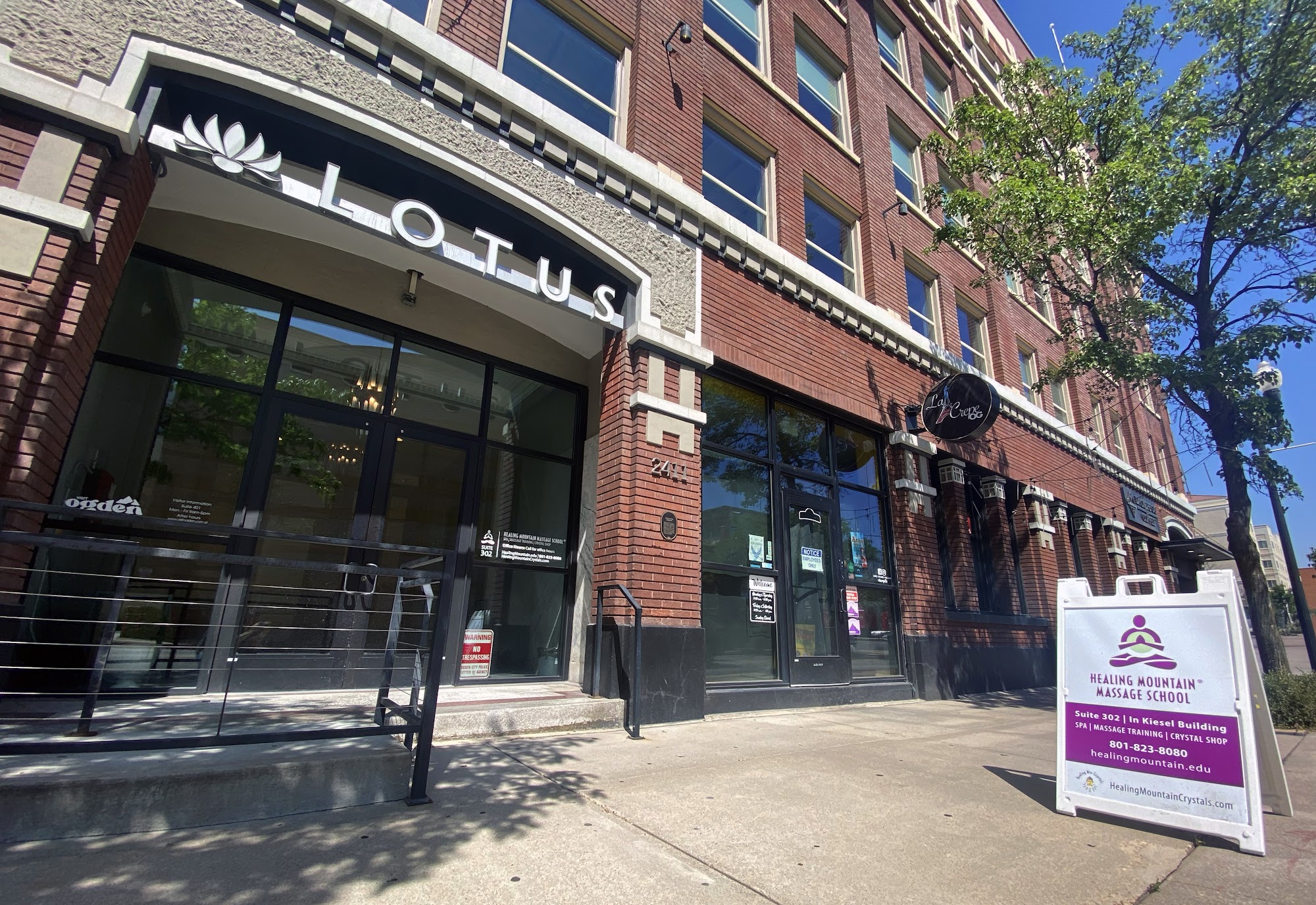 Healing Mountain Massage School (Ogden Campus) 2411 Kiesel Ave #302, Ogden Utah 84401