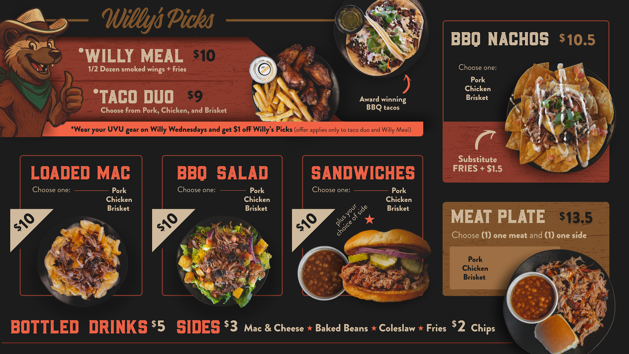 R&R BBQ Menu