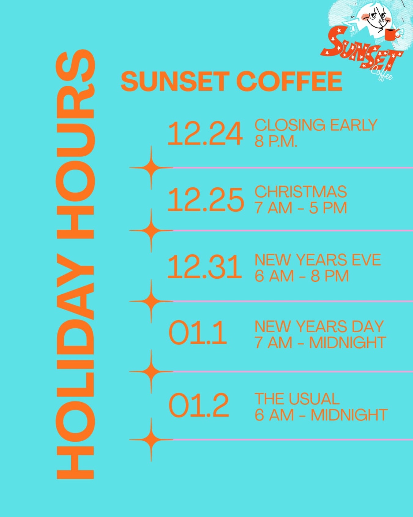 Sunset Coffee Company Sandy