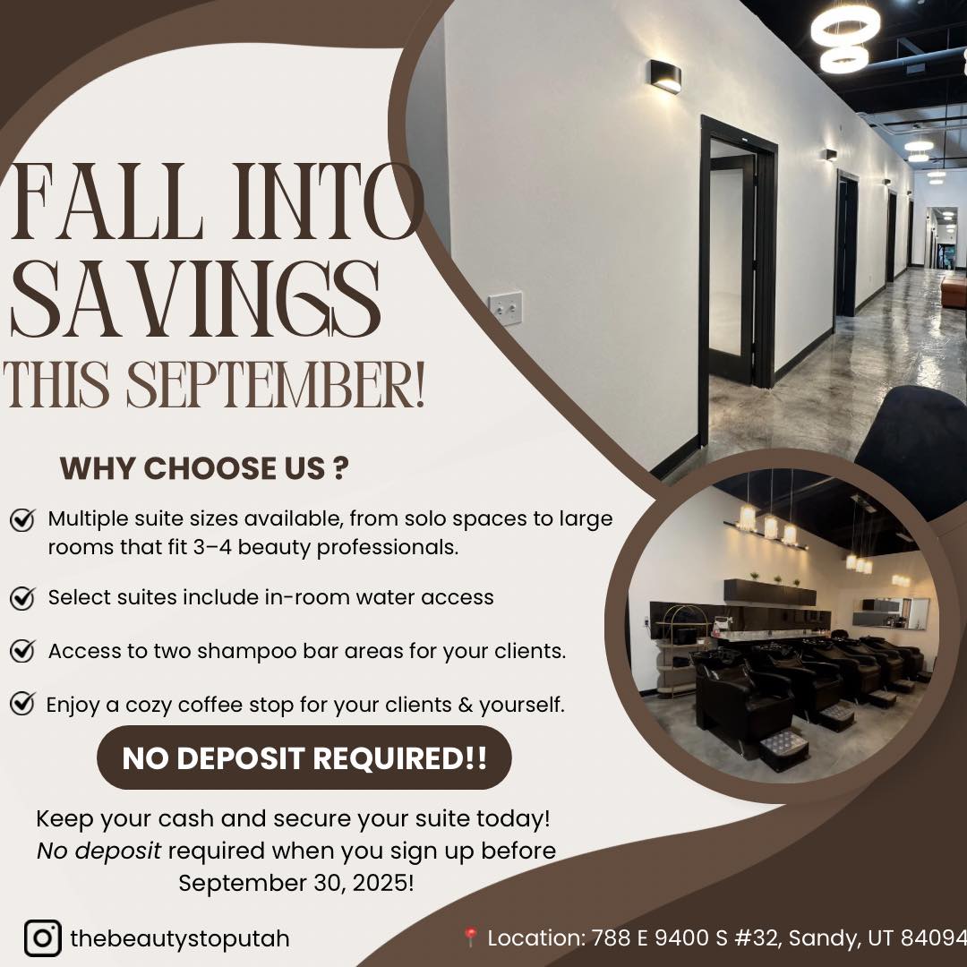 The Beauty Stop Suites 788 E 9400 S #32, Sandy Utah 84094