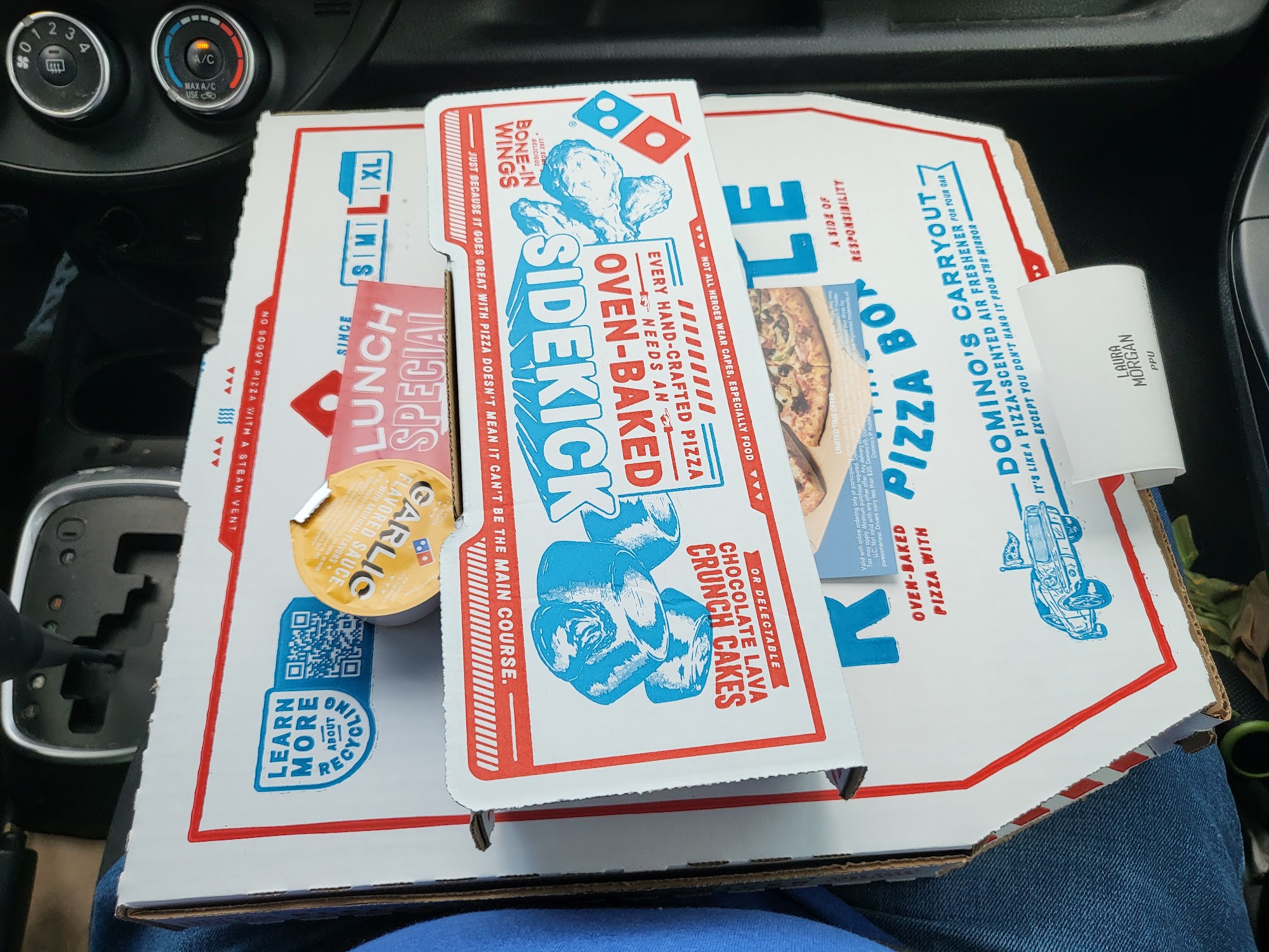 Domino's Pizza Menu