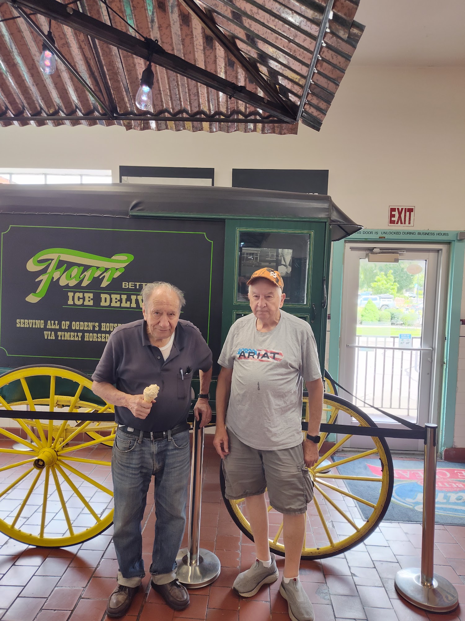 Farr Better Ice Cream - Manufacturing, Distribution and Wholesale Store Front Menu