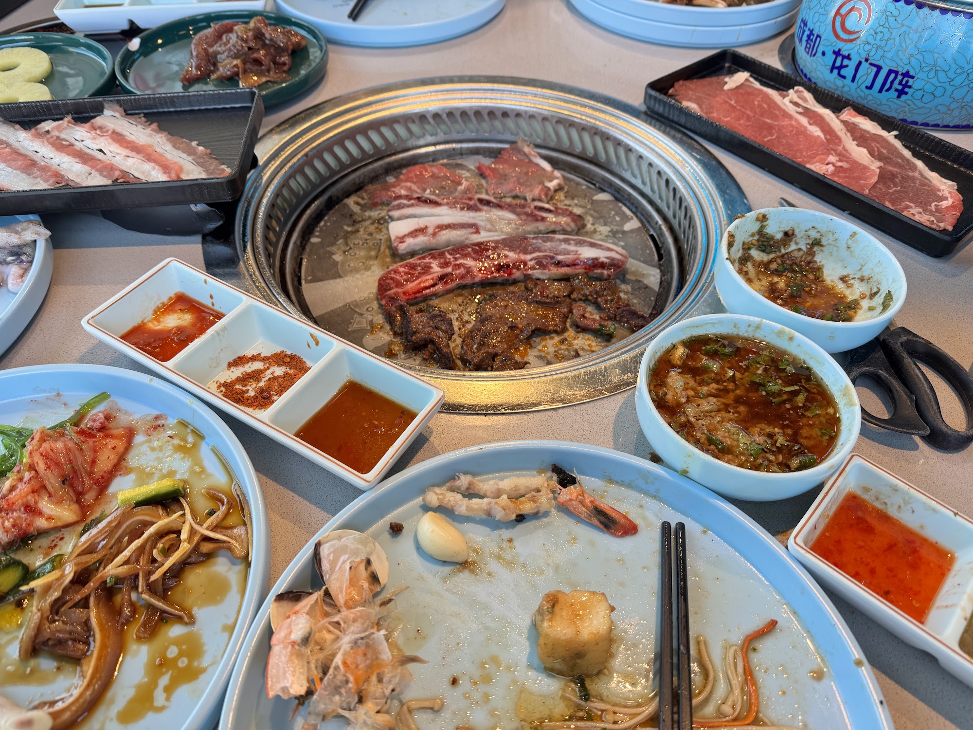 Chengdu Hotpot & BBQ 成都-龙门阵 火锅 & 烤肉 South Salt Lake