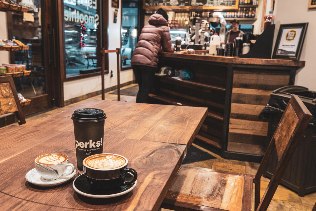 Perks! Coffee, Espresso, & Smoothies in Zion Springdale
