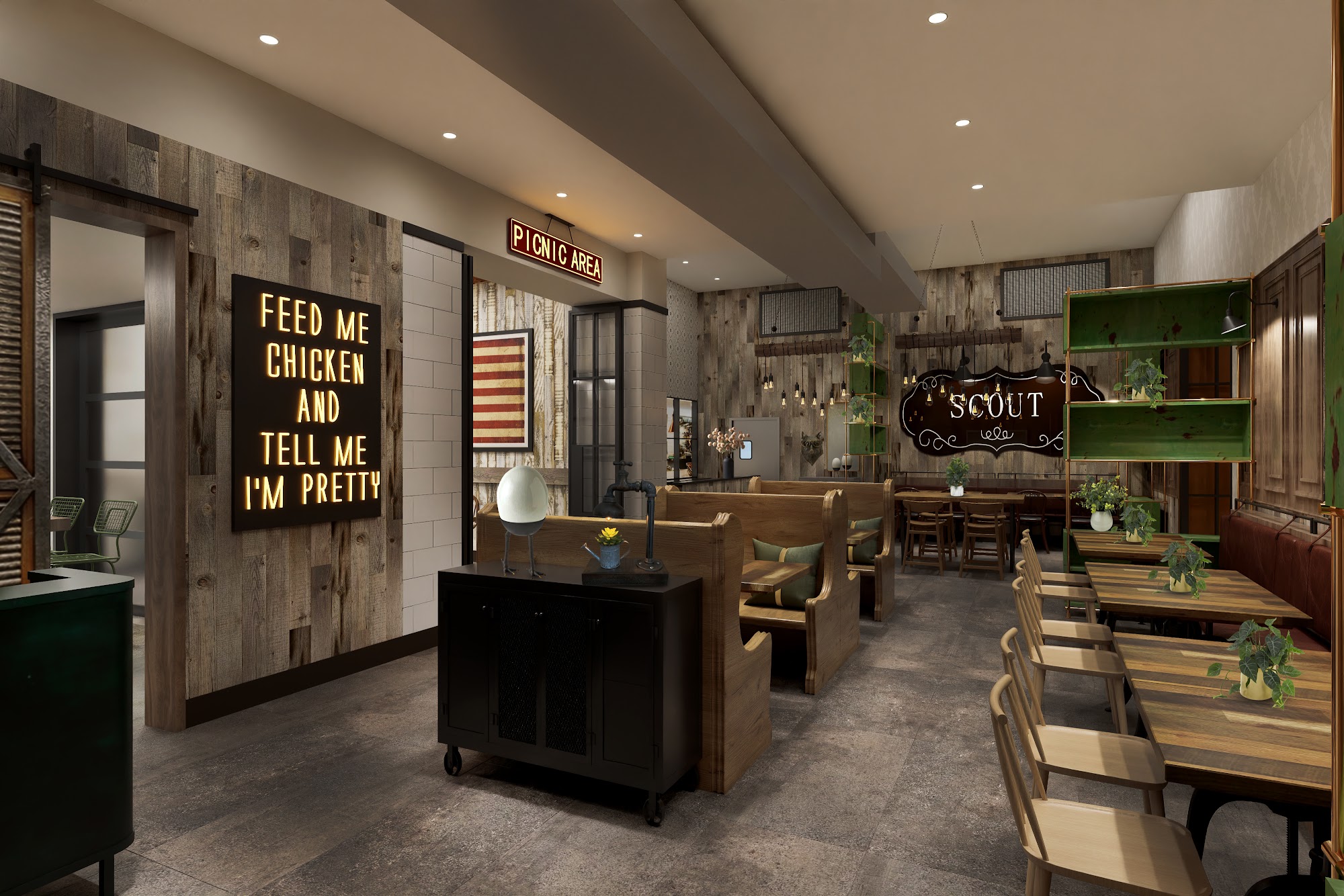 Scout Bar & Grill Menu