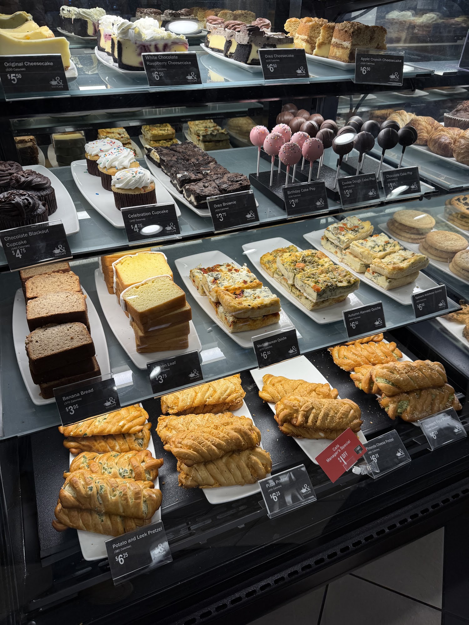 Barnes and Noble Café Menu