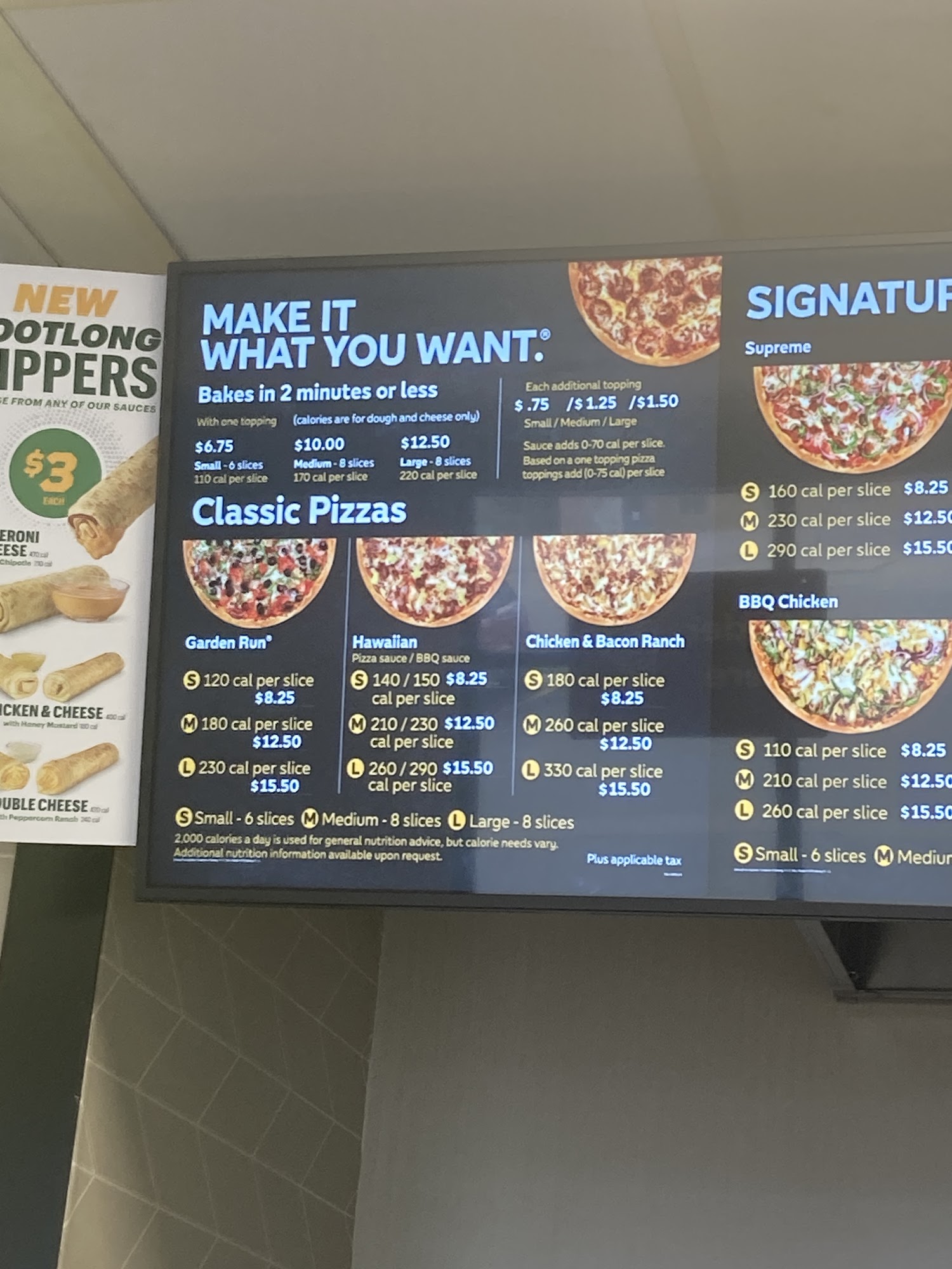 Mama DeLuca’s Menu