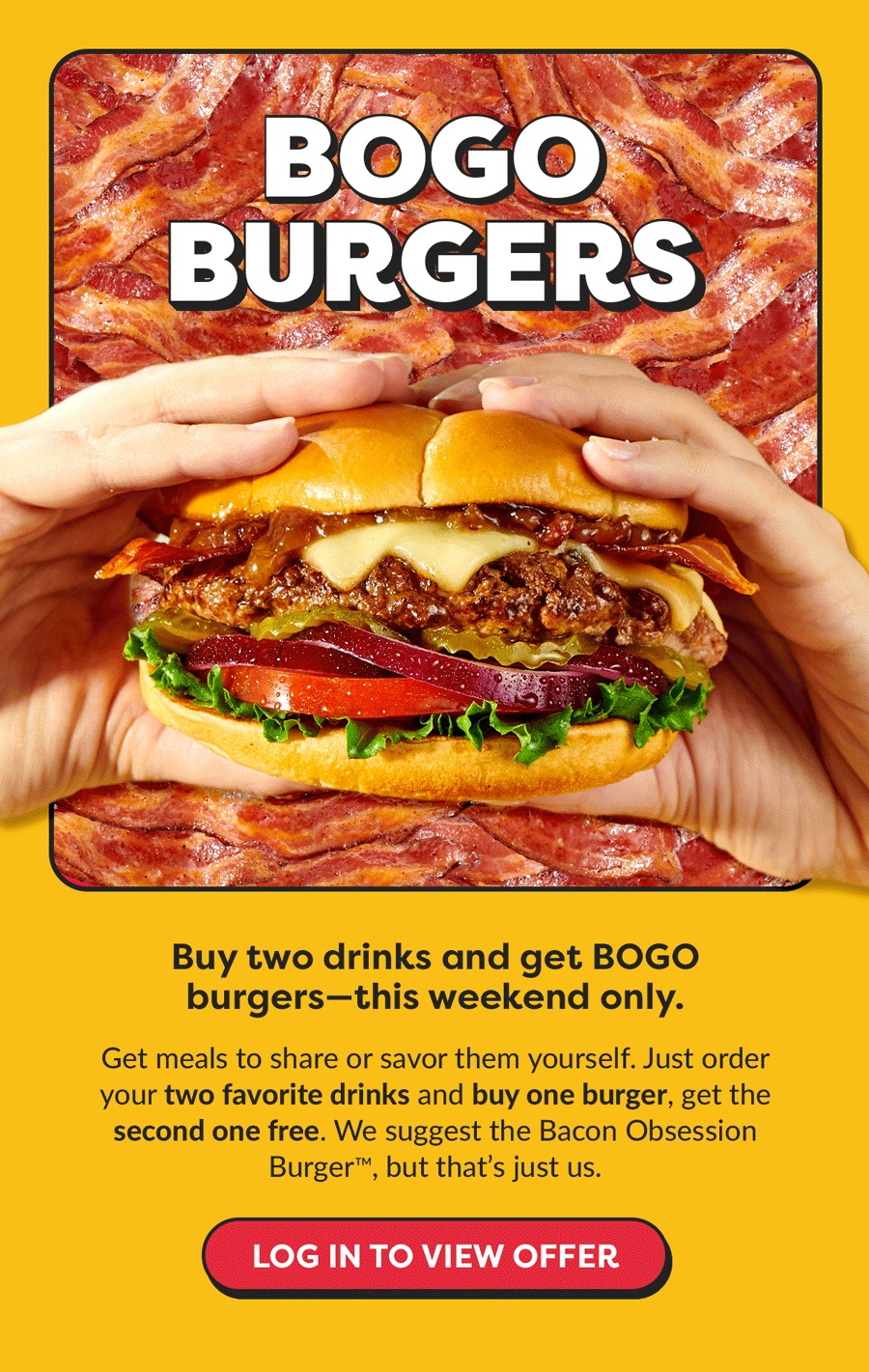 The Burger Den Menu