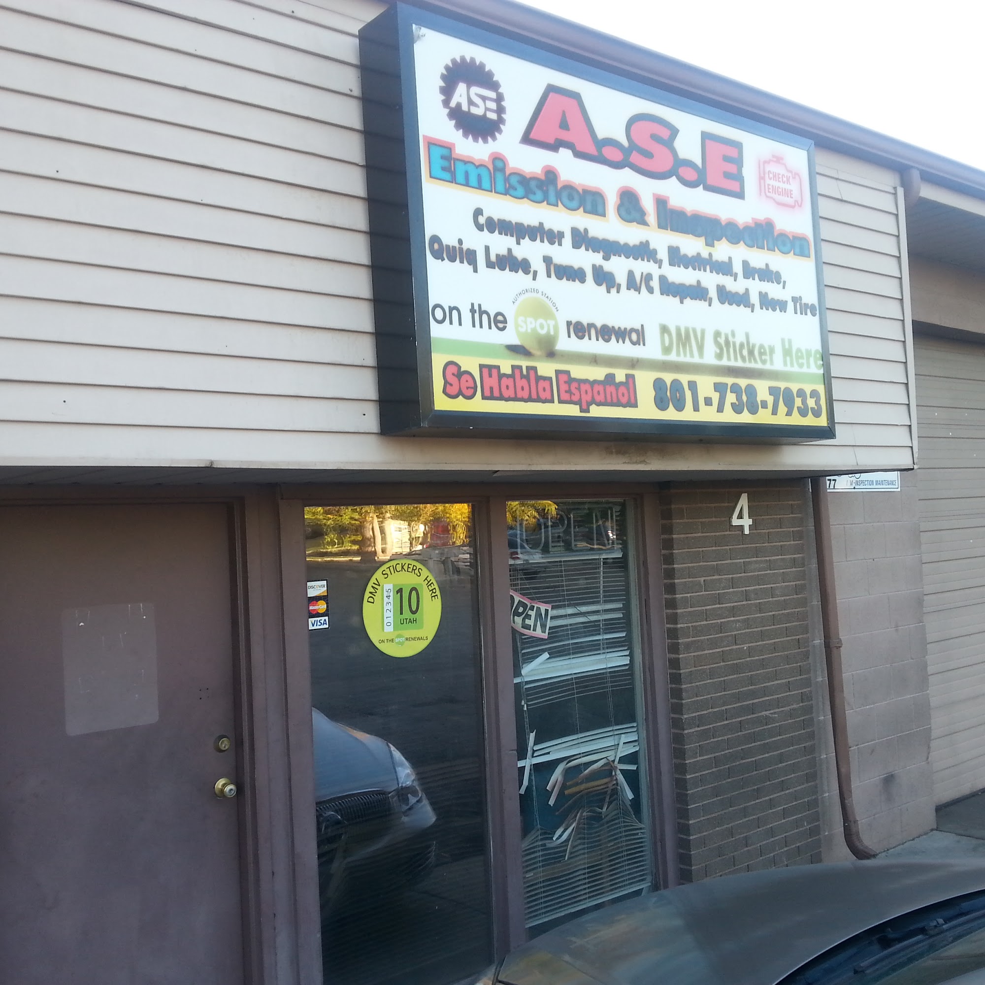 ASE Emissions & Inspections