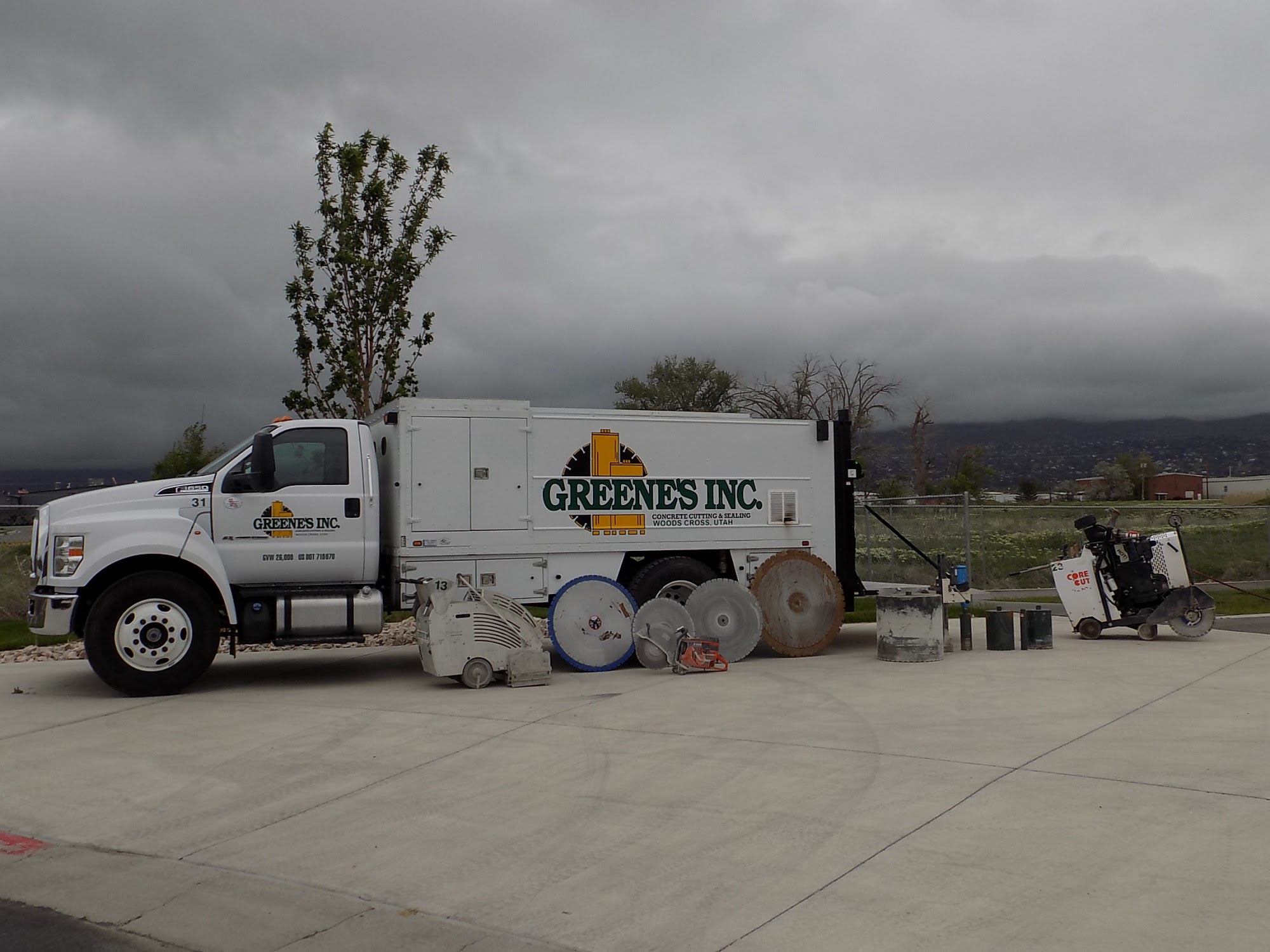 Greene's Inc. Greene Concrete Cutting Woods Cross