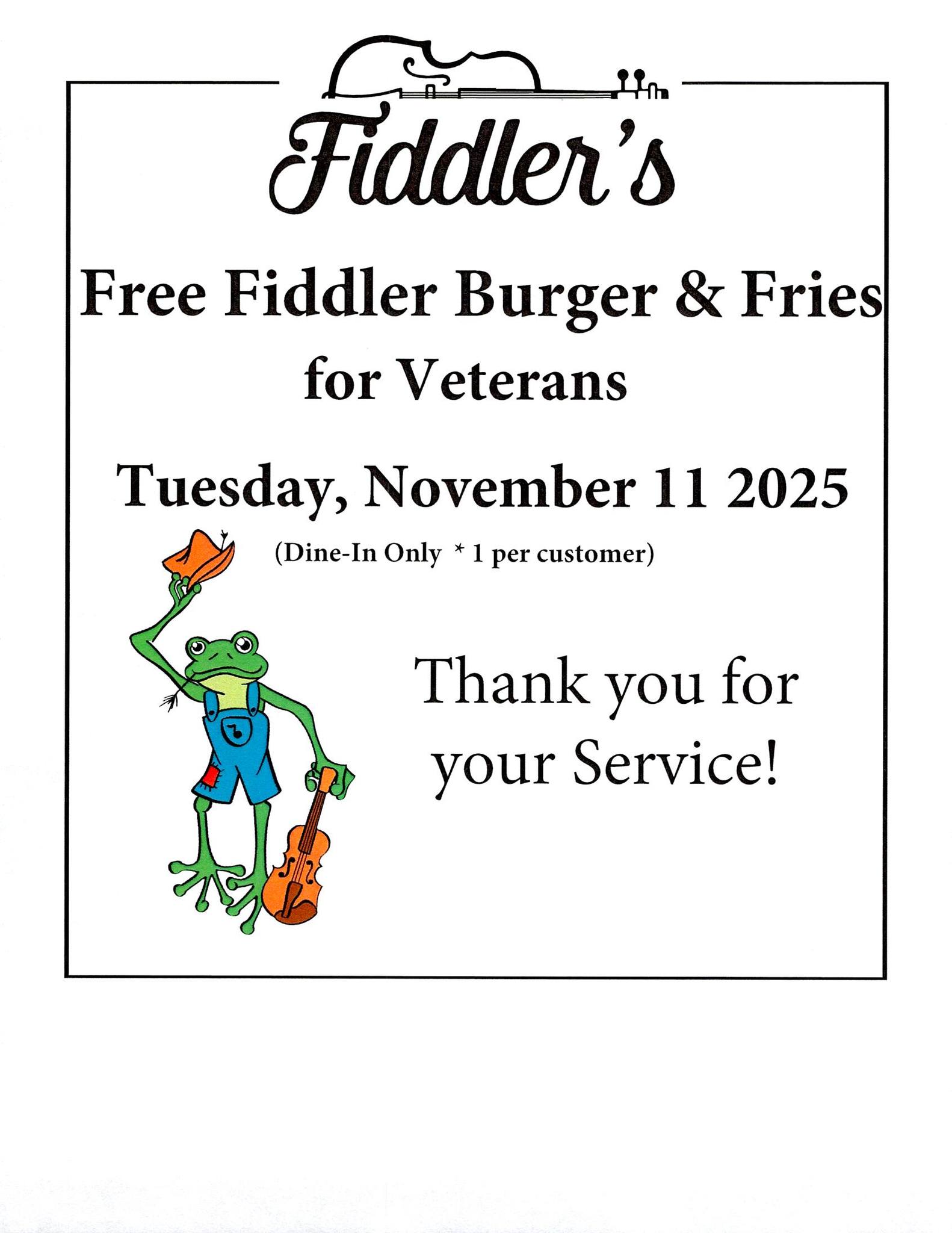 Fiddler's Menu
