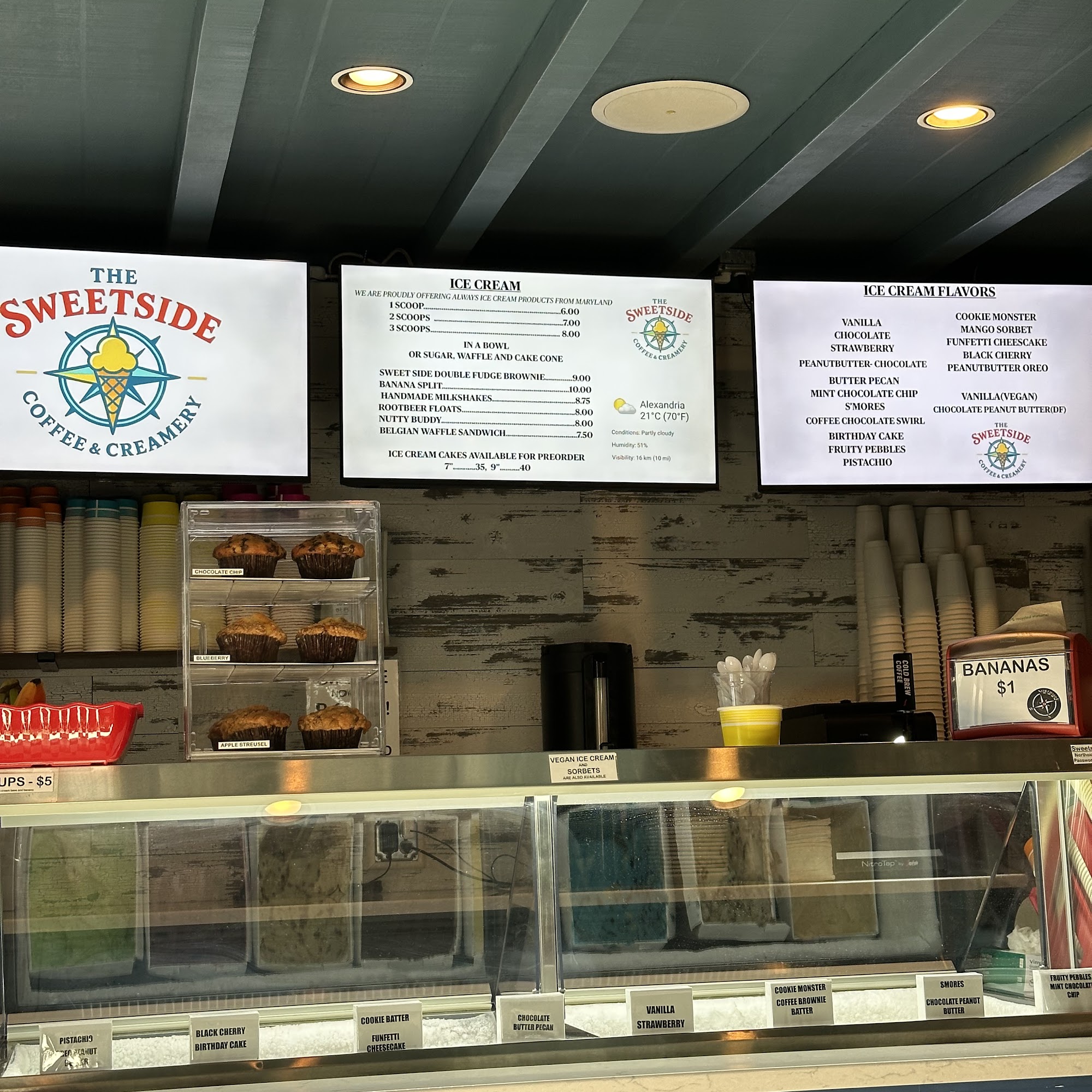 The Sweetside Cafe & Creamery