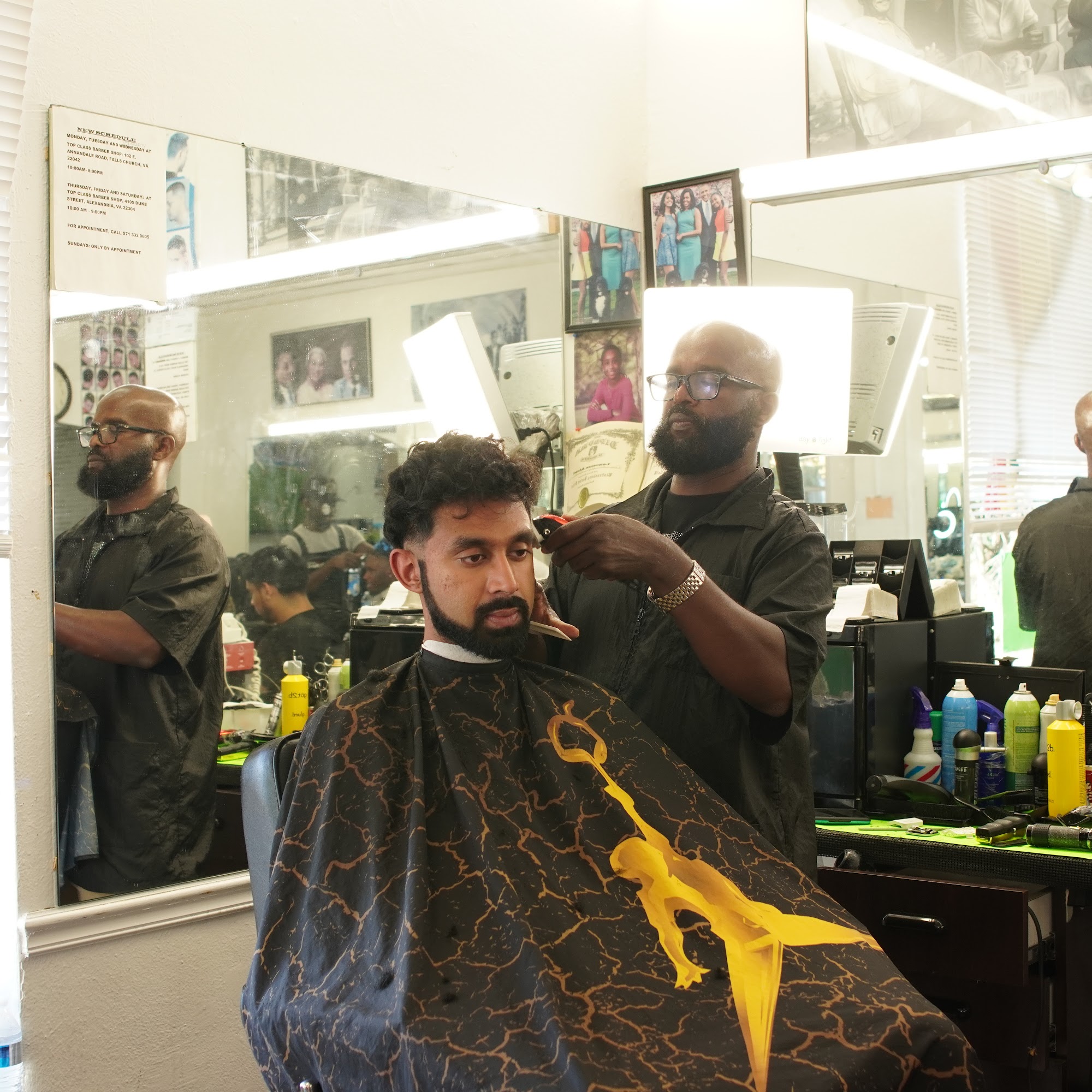 Top Class Barbers 4105 Duke St, Alexandria Virginia 22304