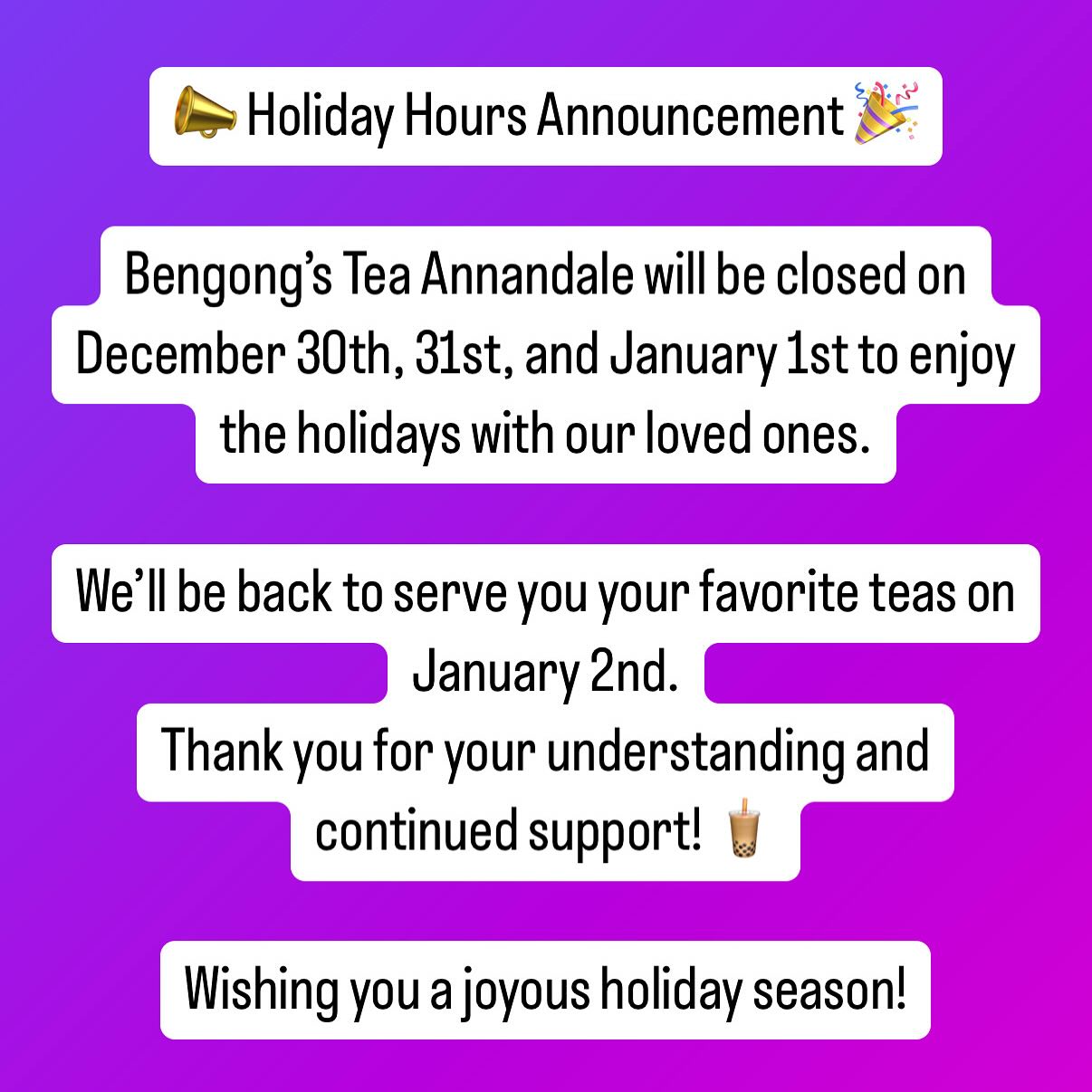 Ben Gong's Tea Annandale VA Annandale