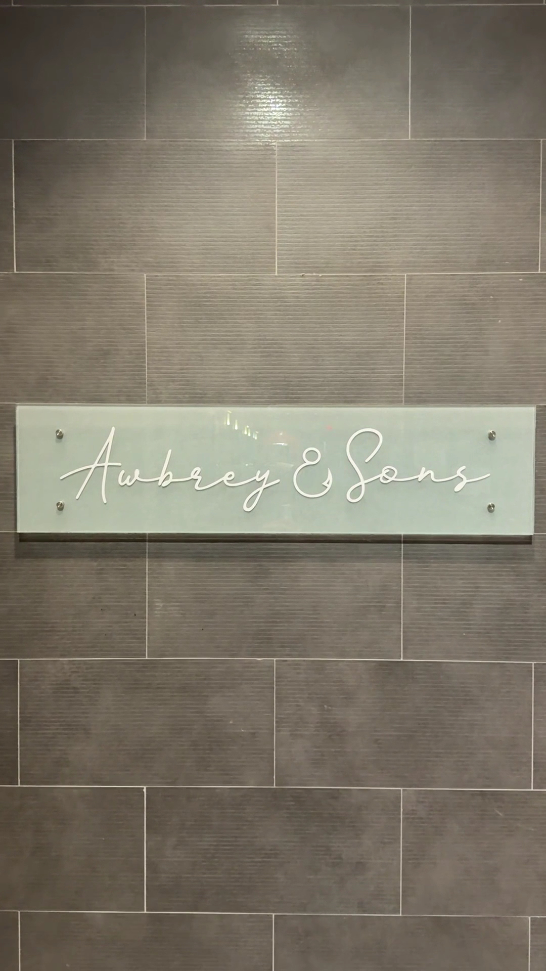 Awbrey & Sons Restaurant Menu