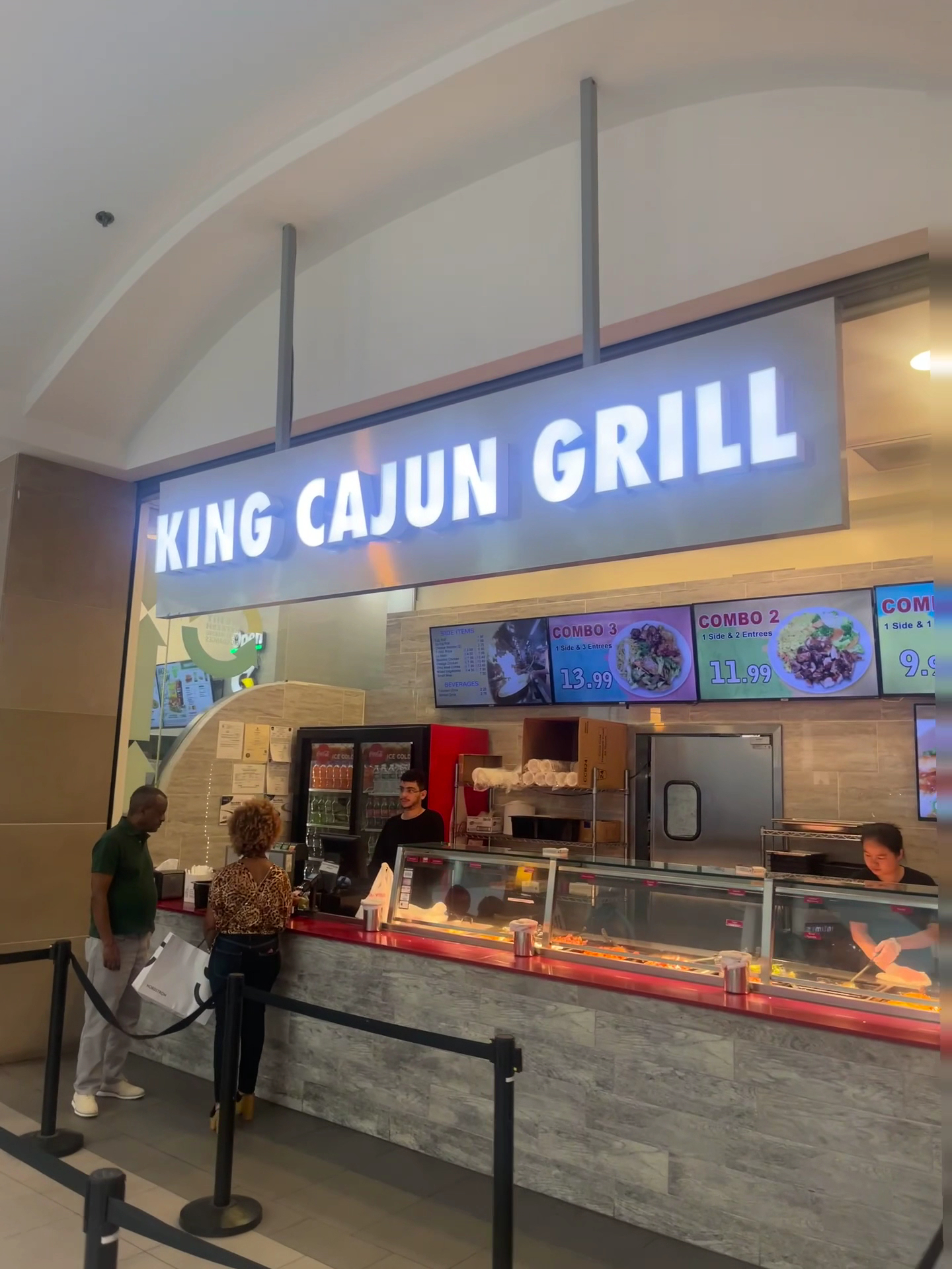 King Cajun Grill Menu