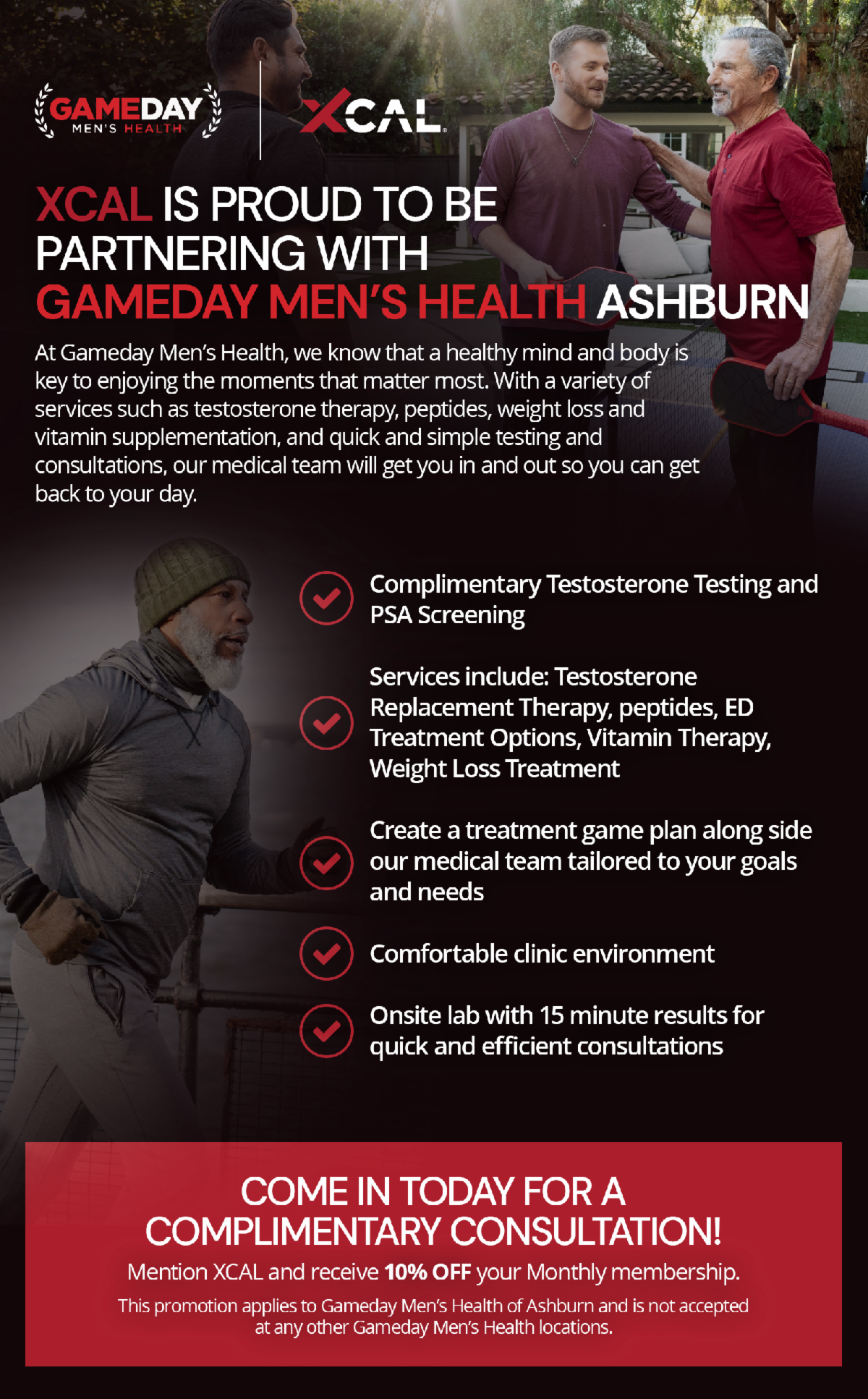 Gameday Men's Health Ashburn ED and TRT Clinic