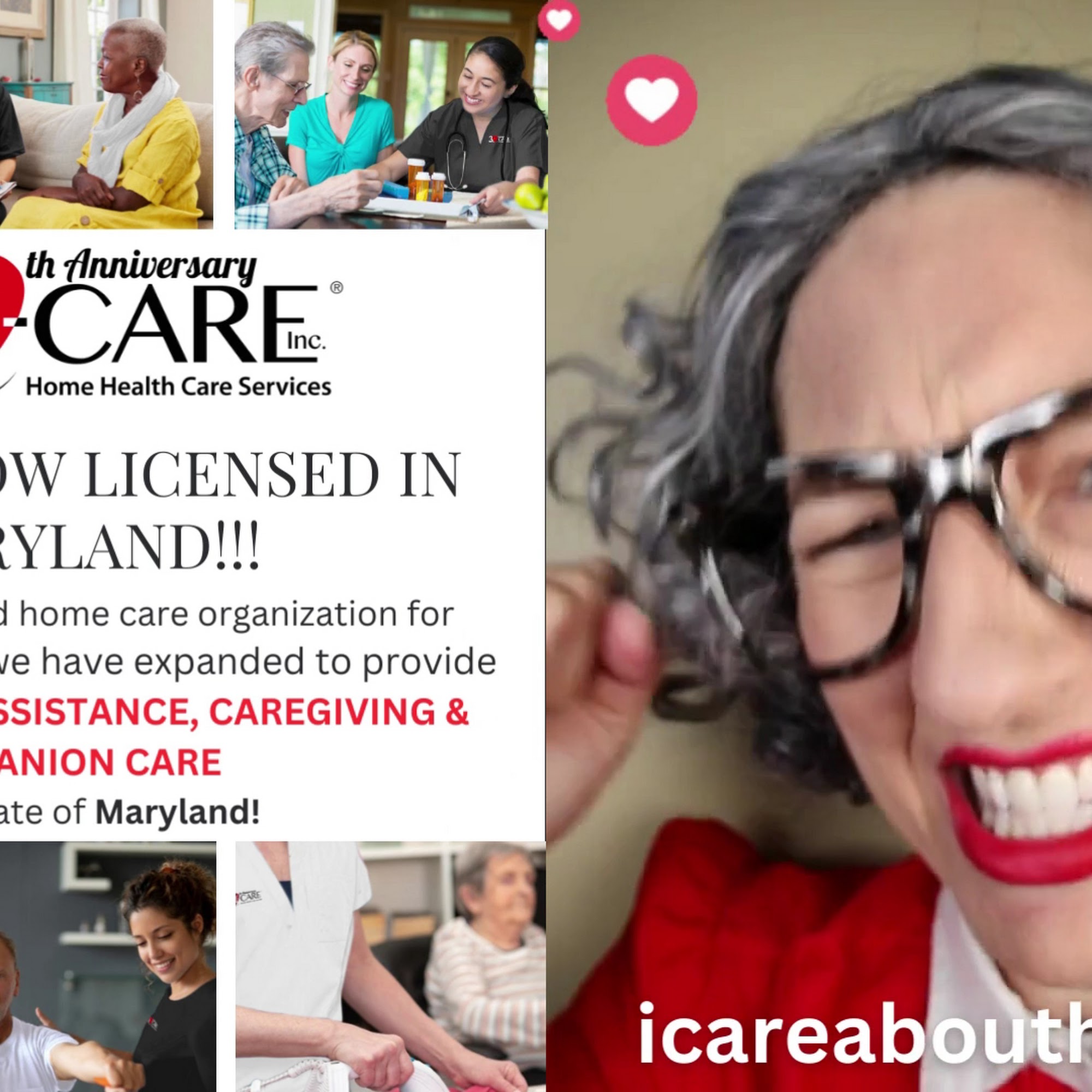 I-CARE, Inc. Home Health Care 20130 Lakeview Center Plaza Ste. 400, Ashburn Virginia 20147