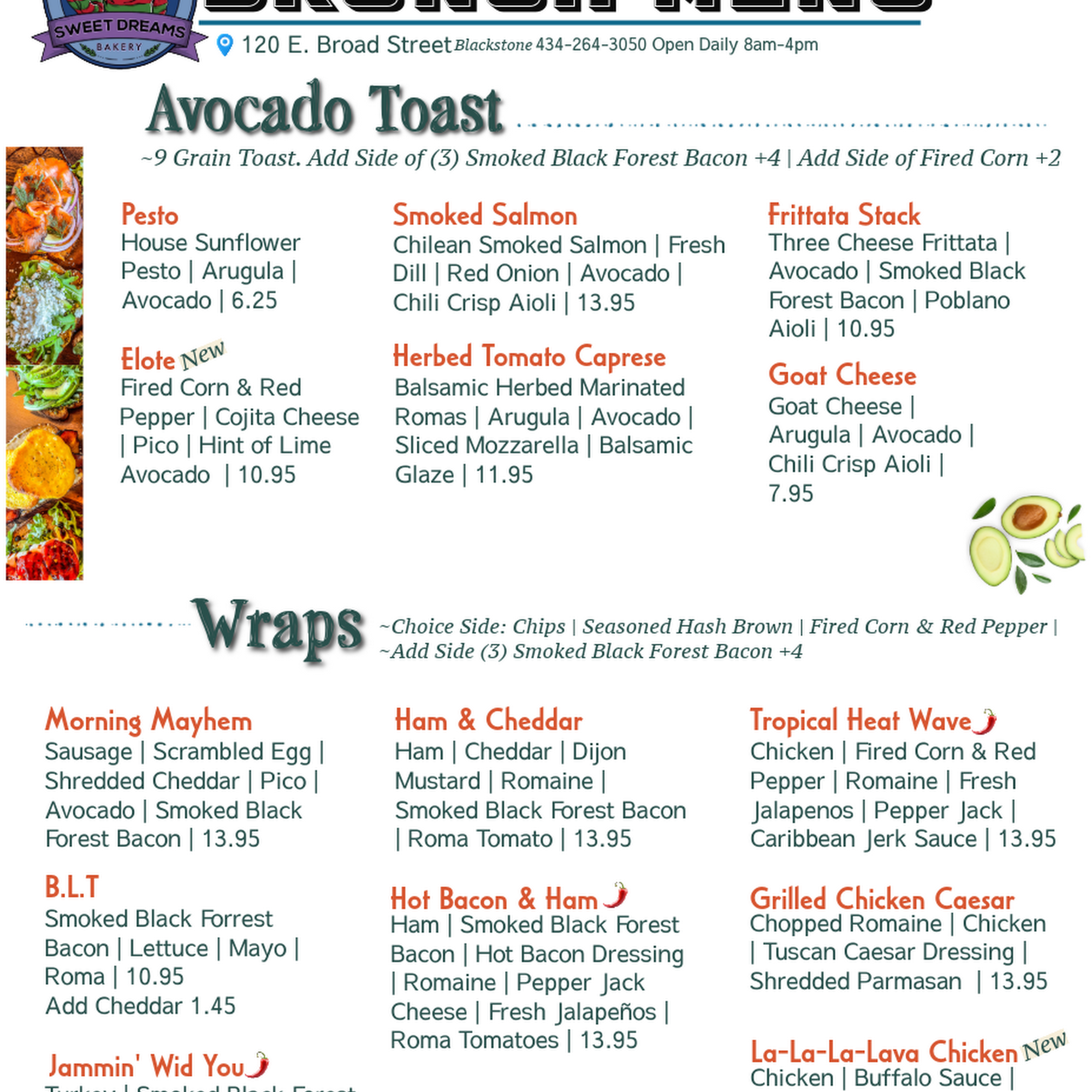 Sweet Dreams Bakery & Bistro Blackstone