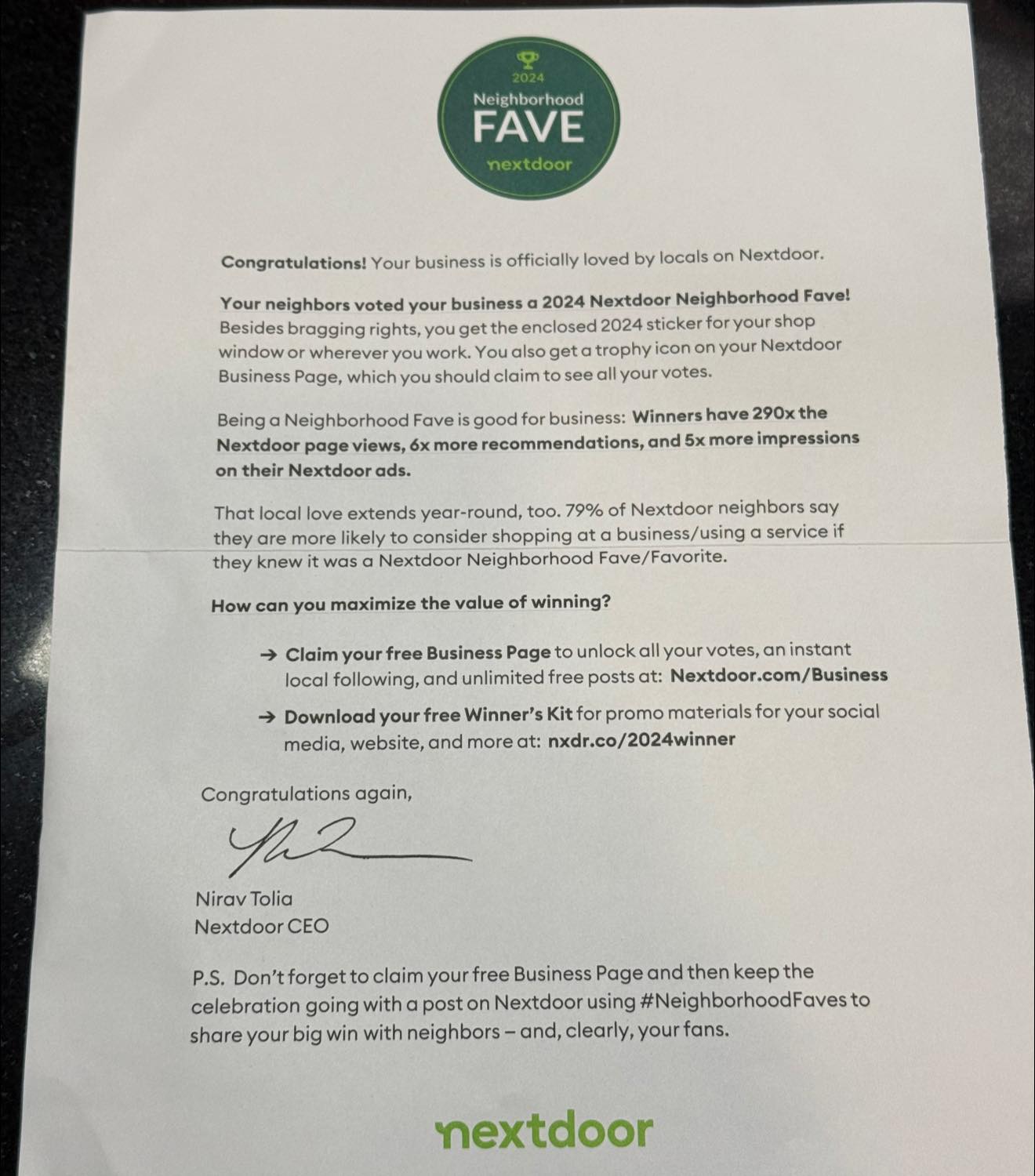 Photo credit: facebook