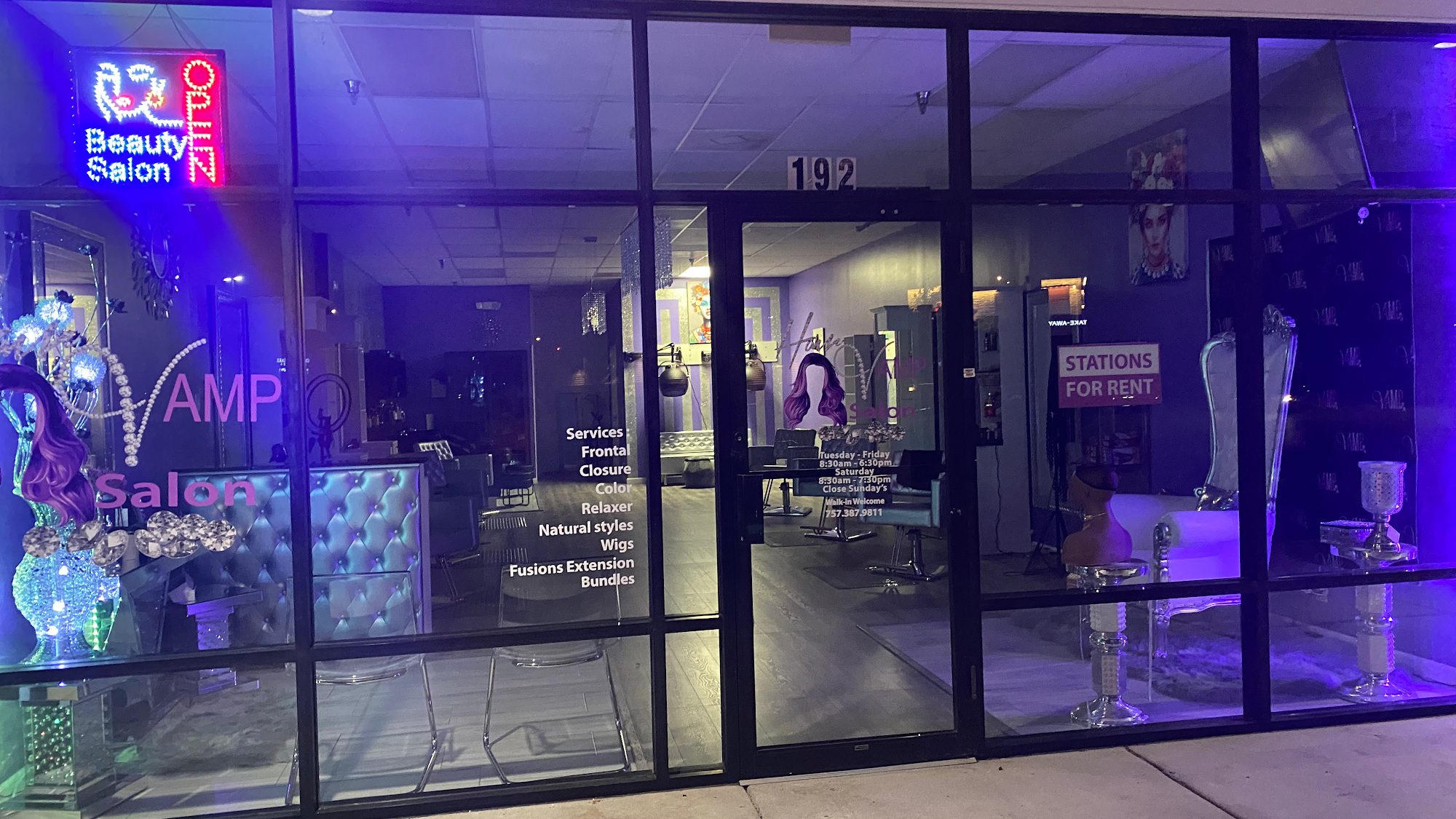 Hair vamp Salon 4300 Portsmouth Blvd #192, Chesapeake Virginia 23321