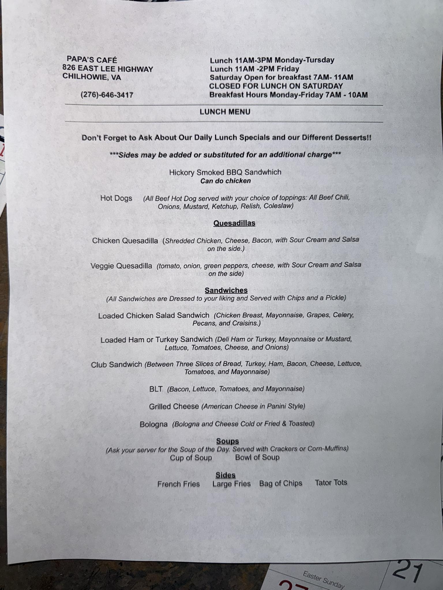 Photo credit: Facebook