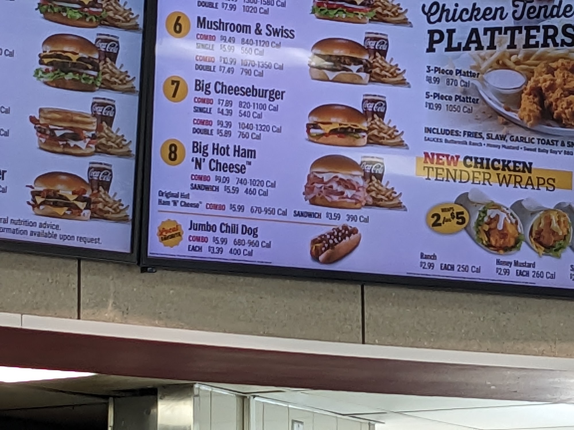 Hardee’s Menu