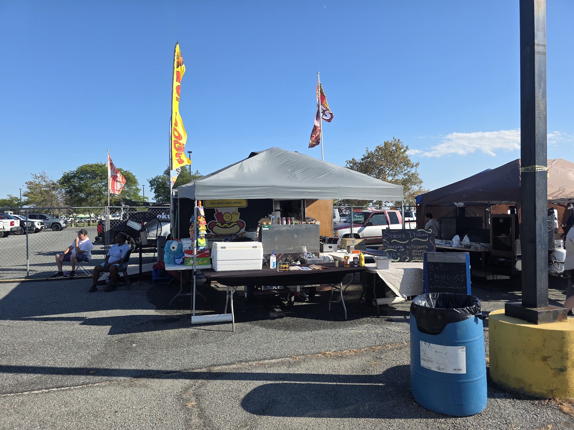 Big Boyz Hot dogs Menu
