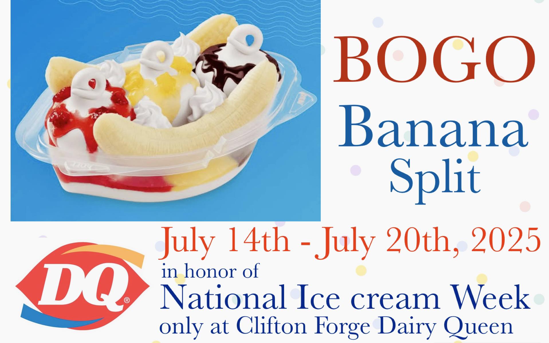 Dairy Queen Menu