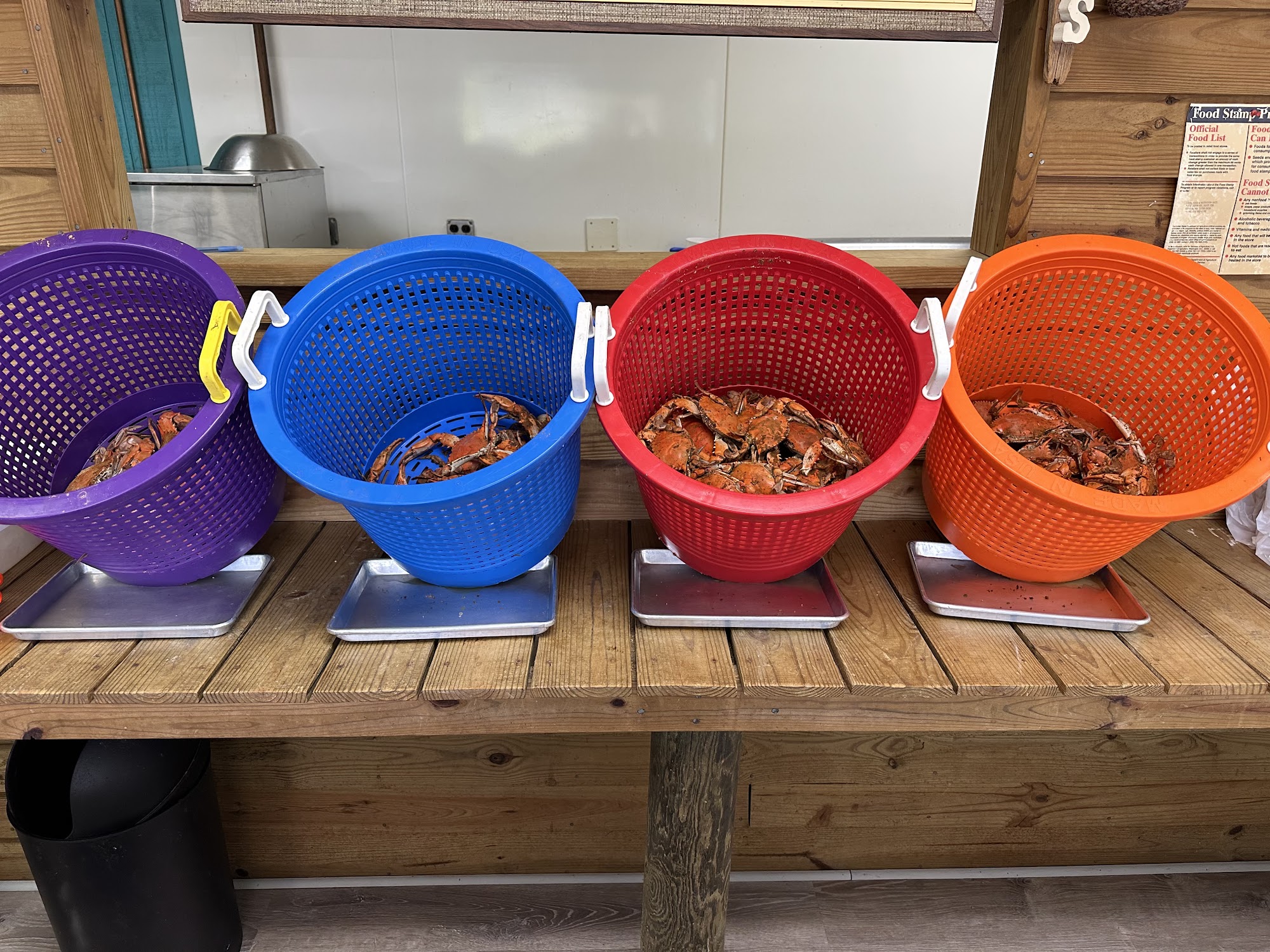 Pearson's Seafood Menu