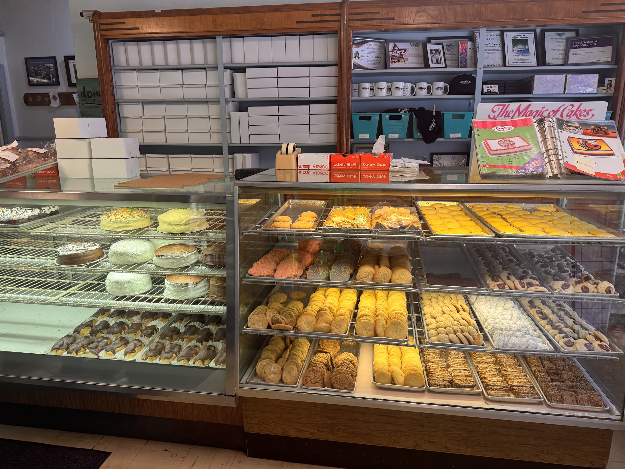 Knakal's Bakery Menu